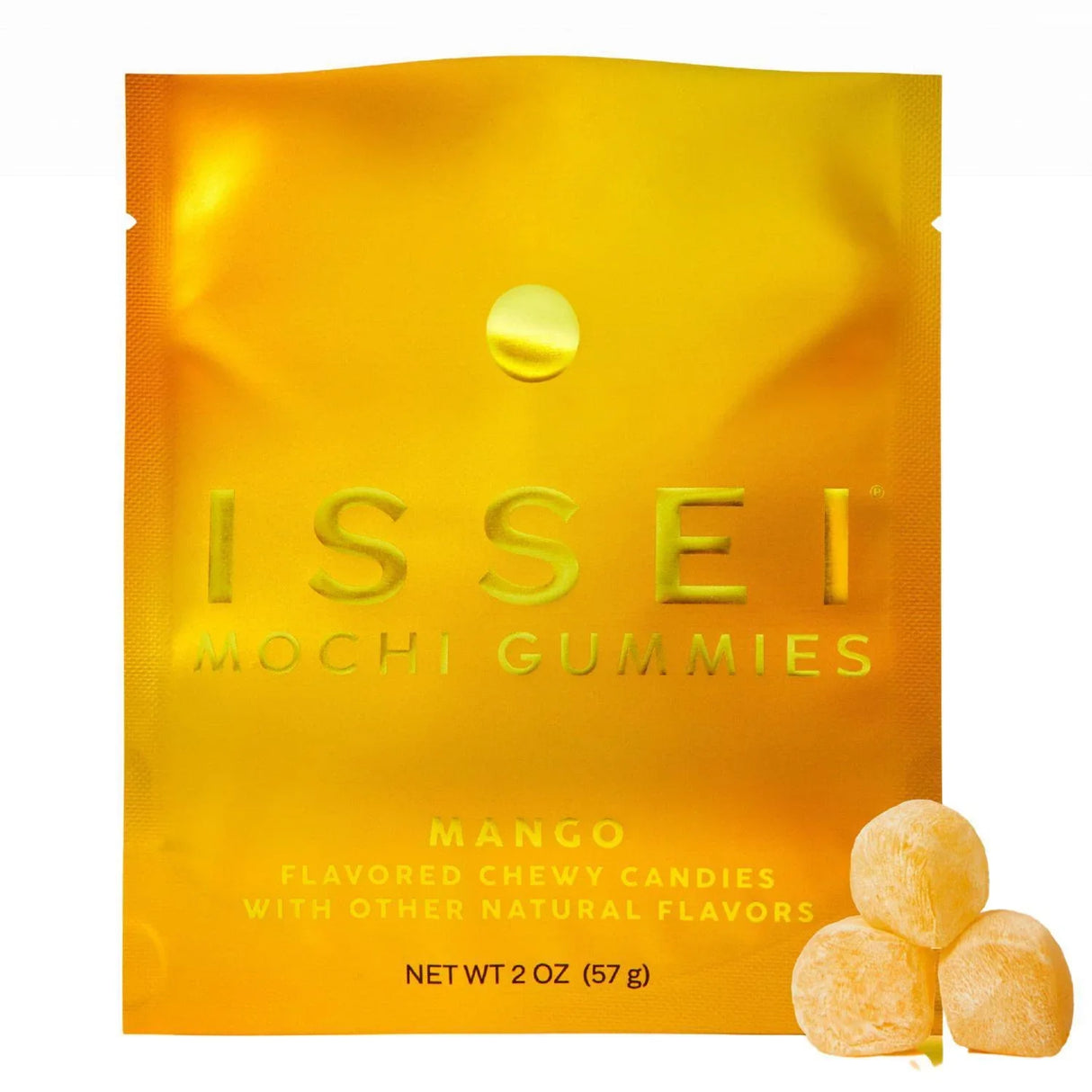 ISSEI MOCHI GUMMIES MANGO 2OZ/57G - GOHAN Market