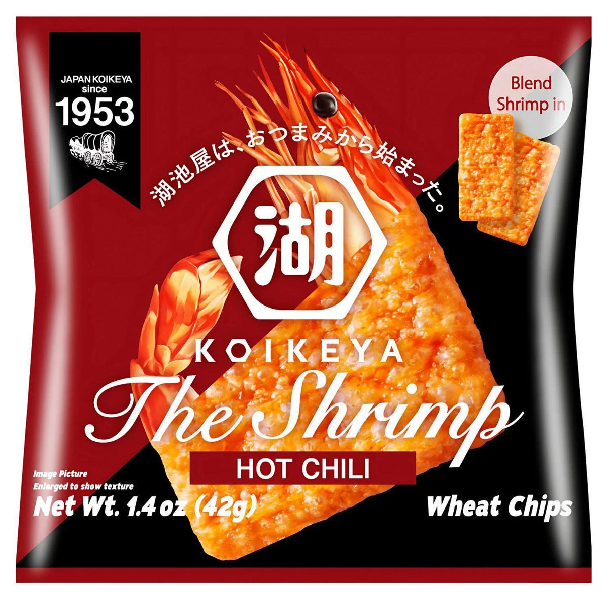 KOIKEYTA THE SHRIMP HOT CHILI 1.4OZ/42G