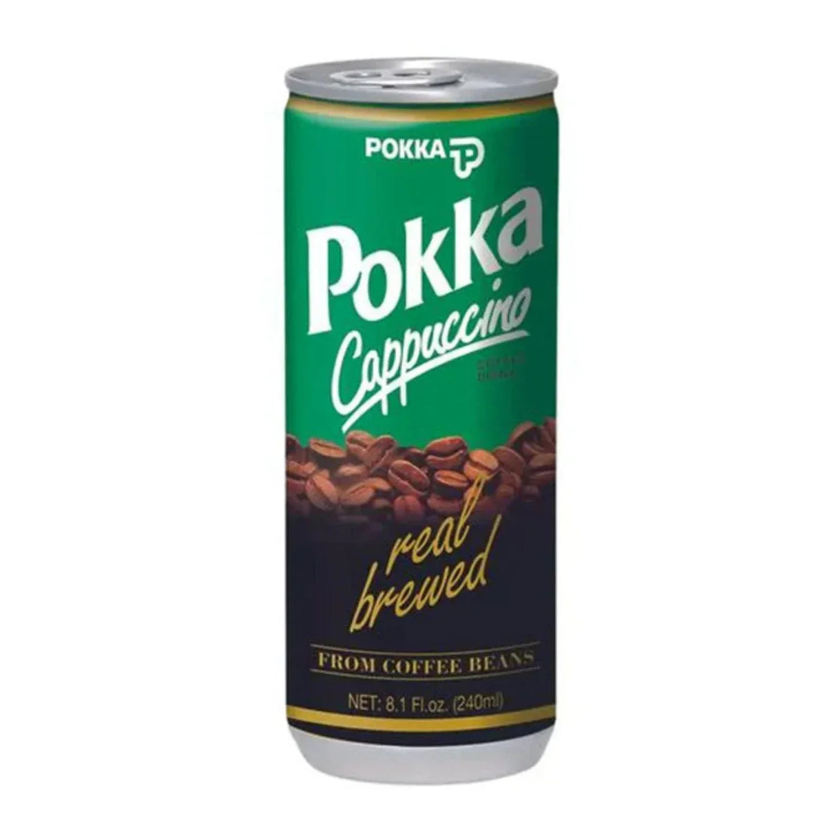 POKKA REAL BREWED CAPPUCCINO COFFEE DRINK 8.1FLOZ/240ML - GOHAN Market
