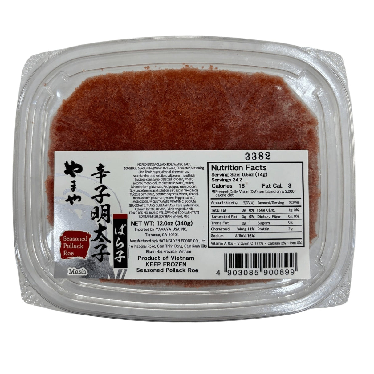 YAMAYA MENTAI BARAKO 340G