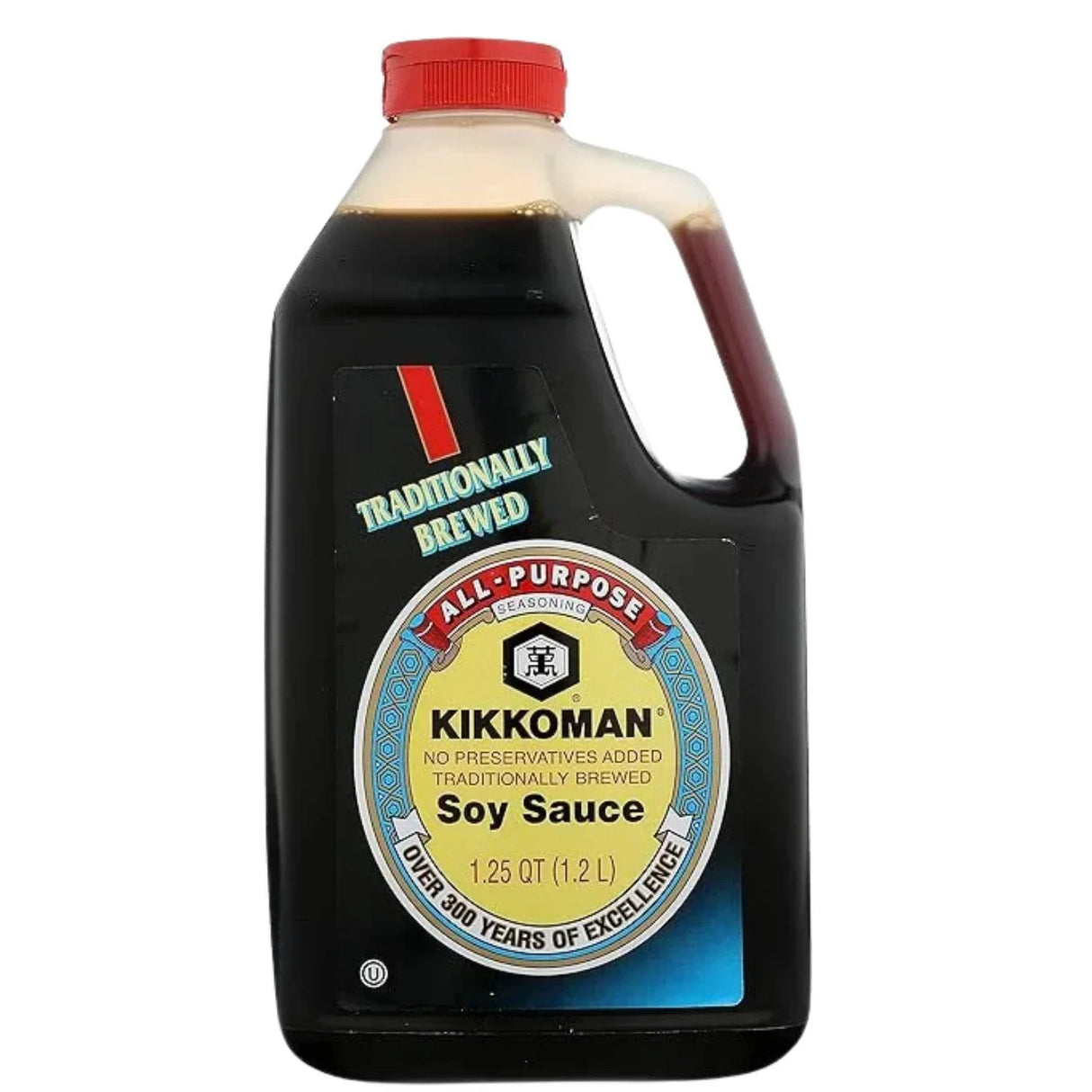 KKM SOY SAUCE PLASTIC JAR 1.25QT/1.2L