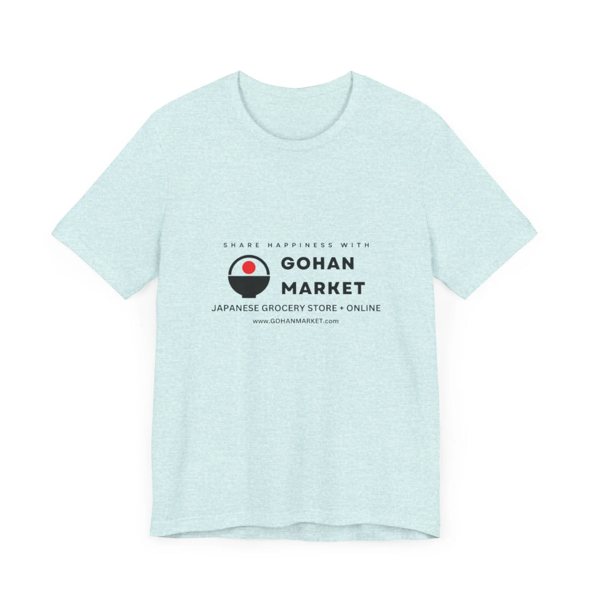 GOHAN MARKET Unisex Jersey Short Sleeve Tee