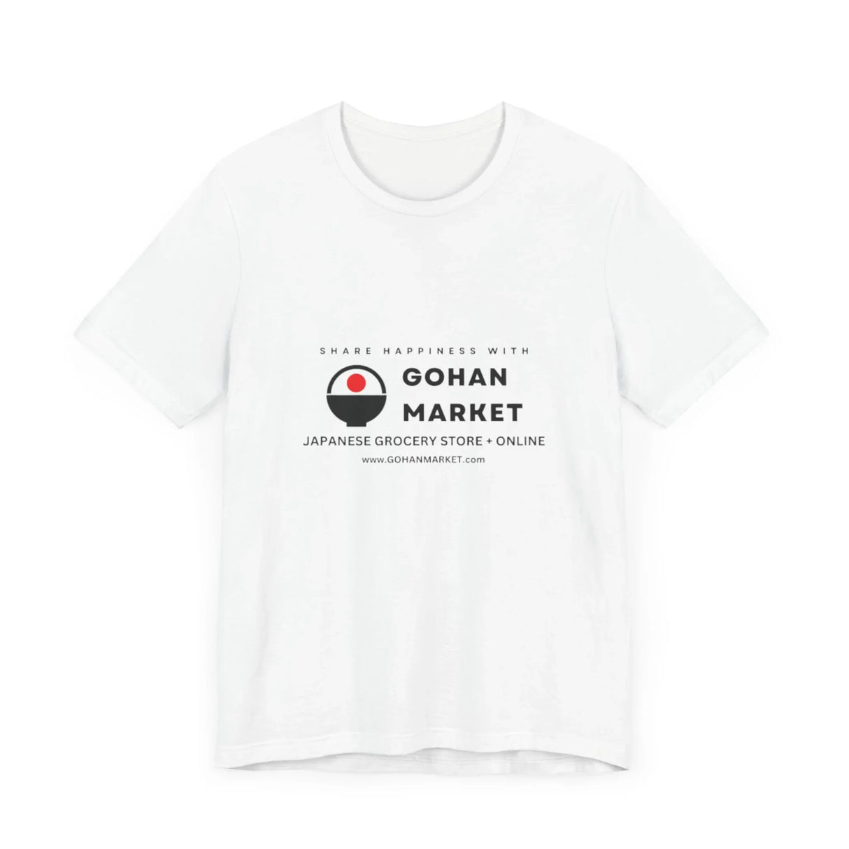 GOHAN MARKET Unisex Jersey Short Sleeve Tee