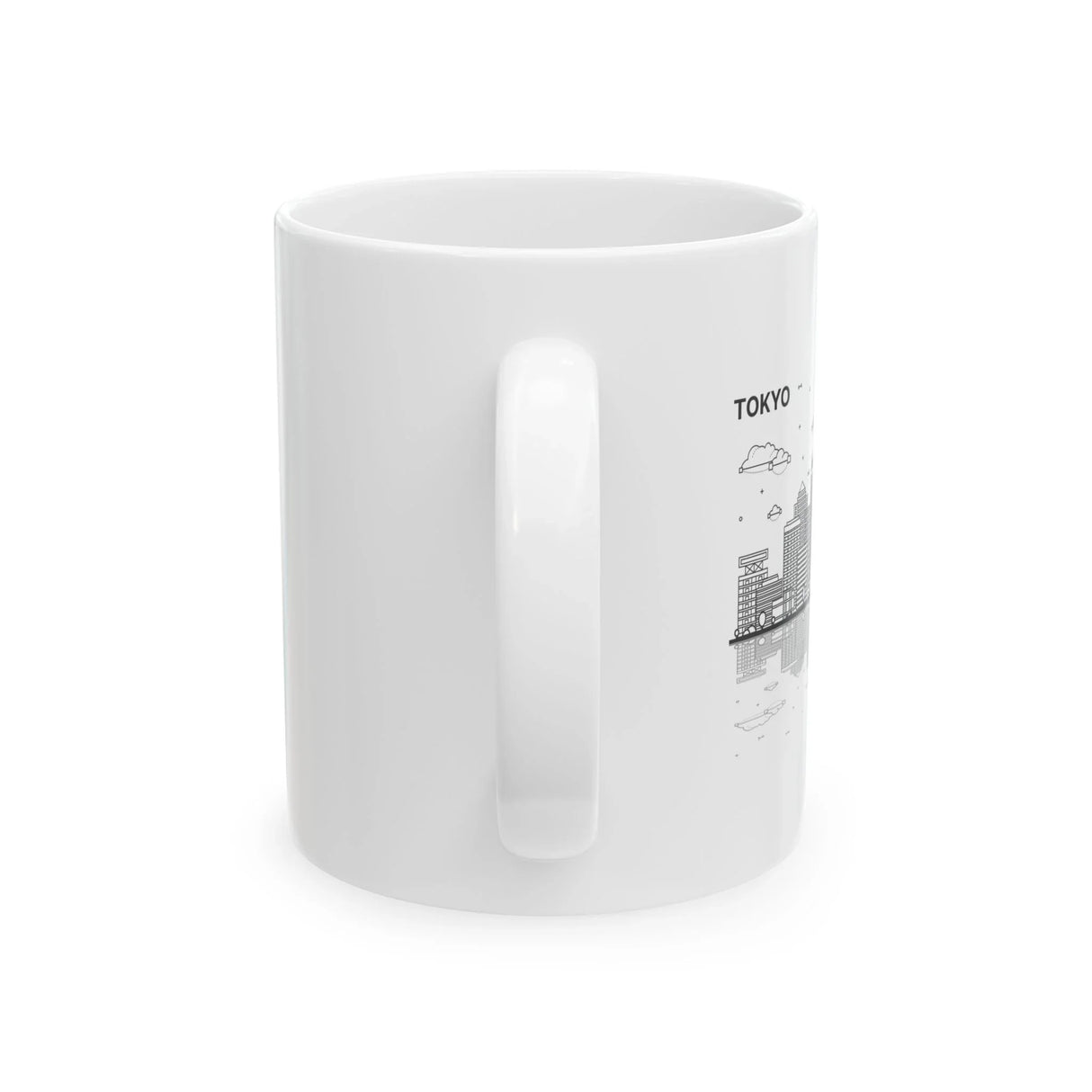 GOHAN MARKET TOKYO Ceramic Mug, (11oz, 15oz)