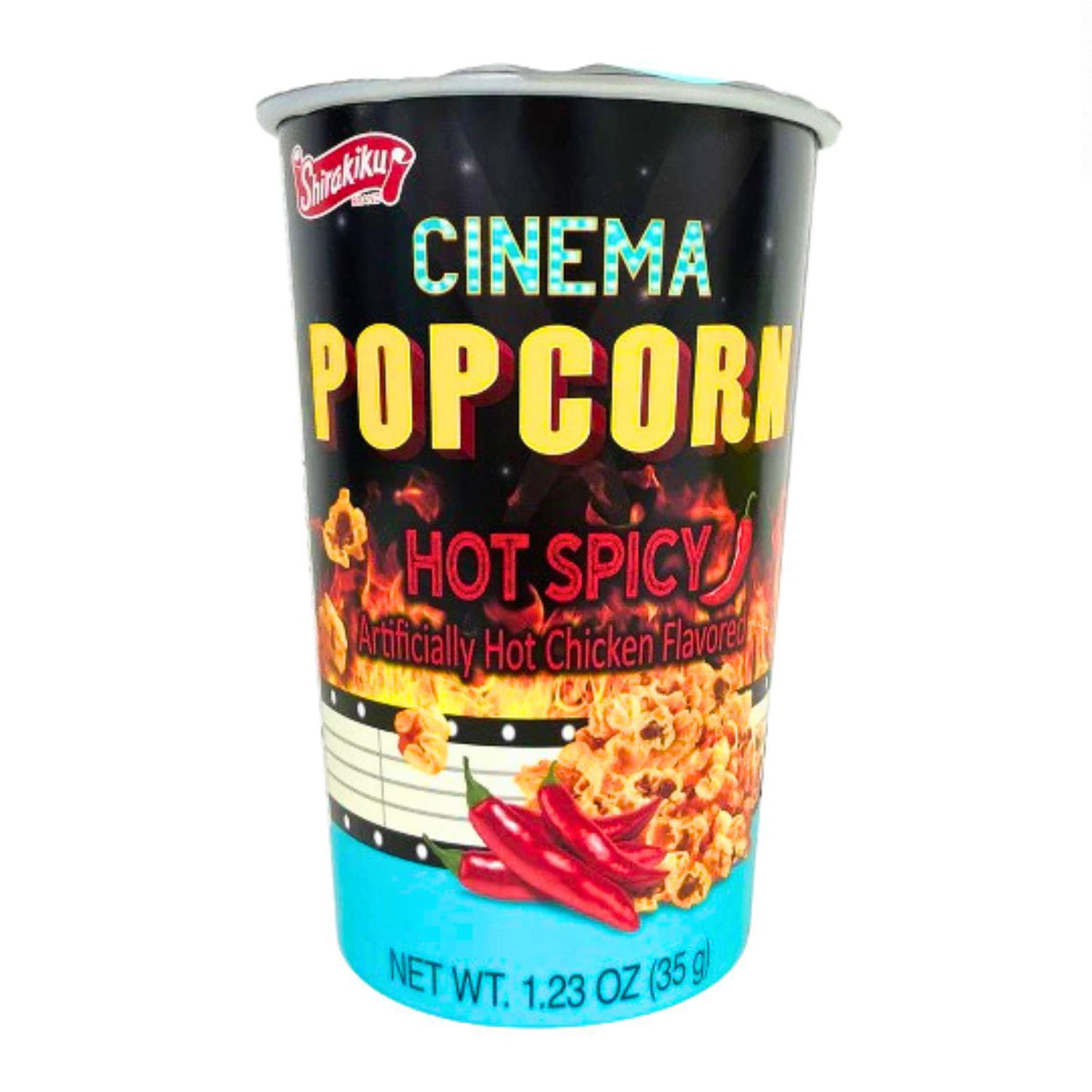 CINEMA POPCORN HOT SPICY 1.23OZ/35G