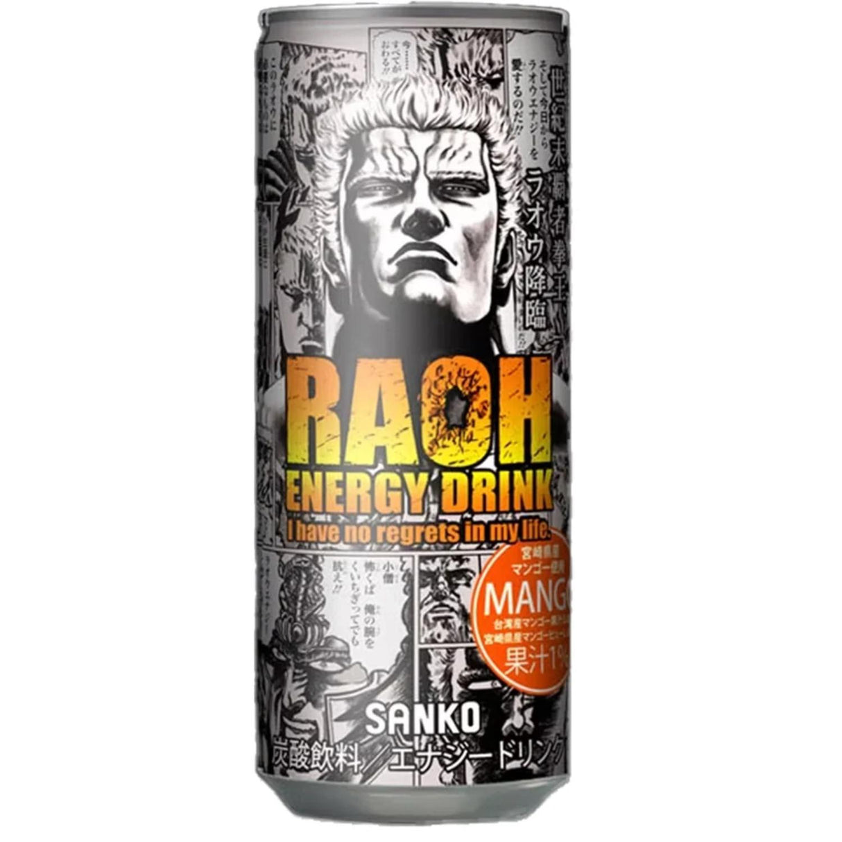 RAOH ENERGY DRINK MANGO