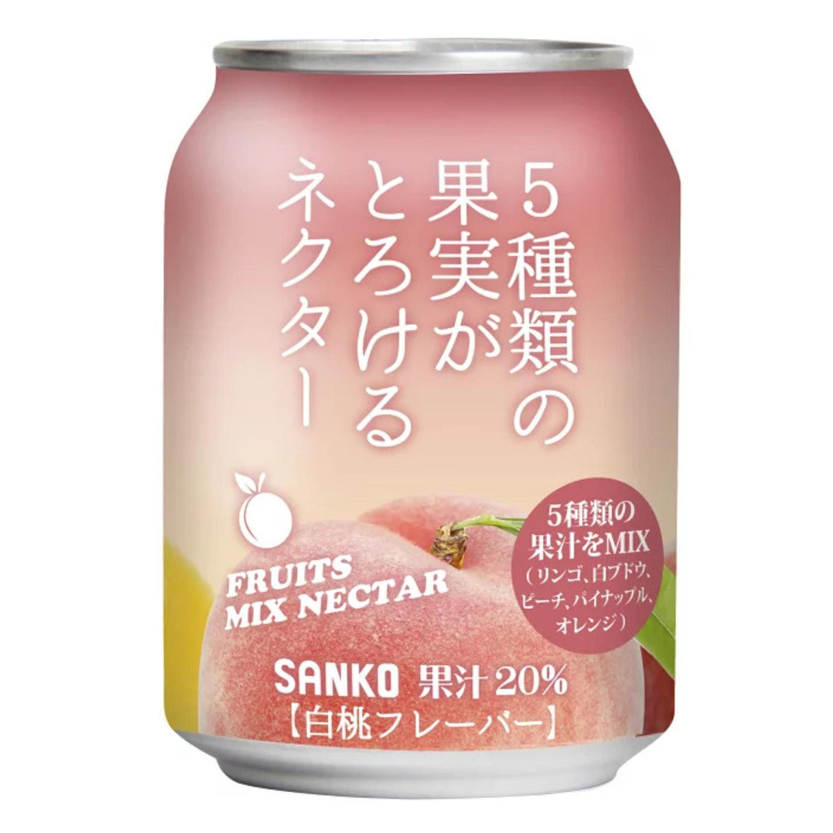 SANKO 5 KINDS FRUITTS NECTAR DRINK 280ML
