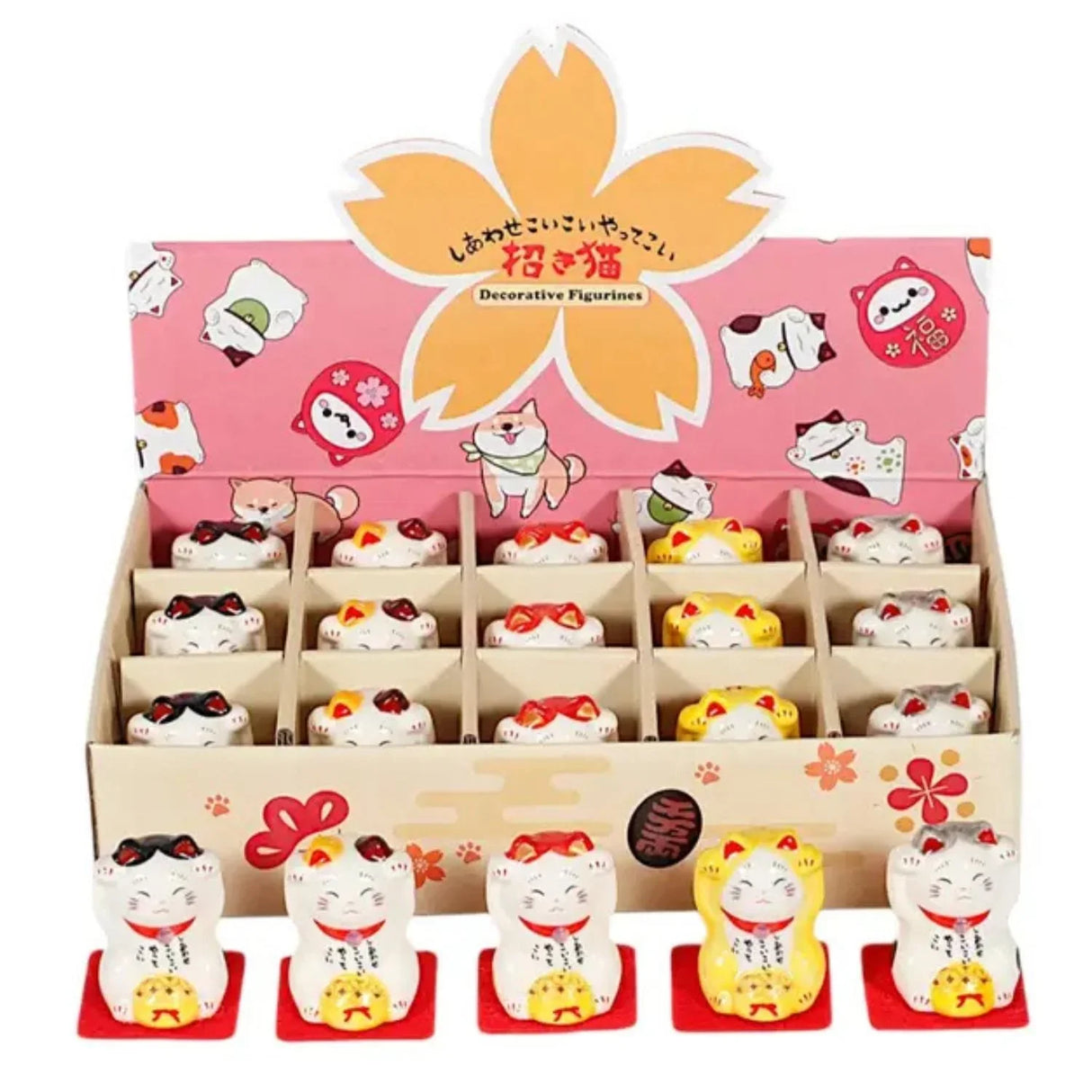 LUCKY MANEKI NEKO CAT II 2.5 INCH - GOHAN Market