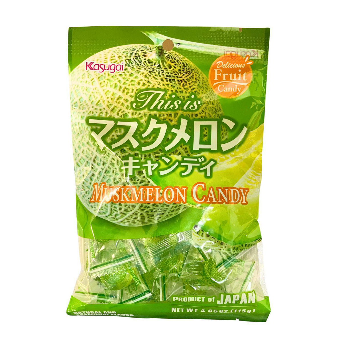 Kasugai Musk Melon Candy 4.05oz/115g - GOHAN Market