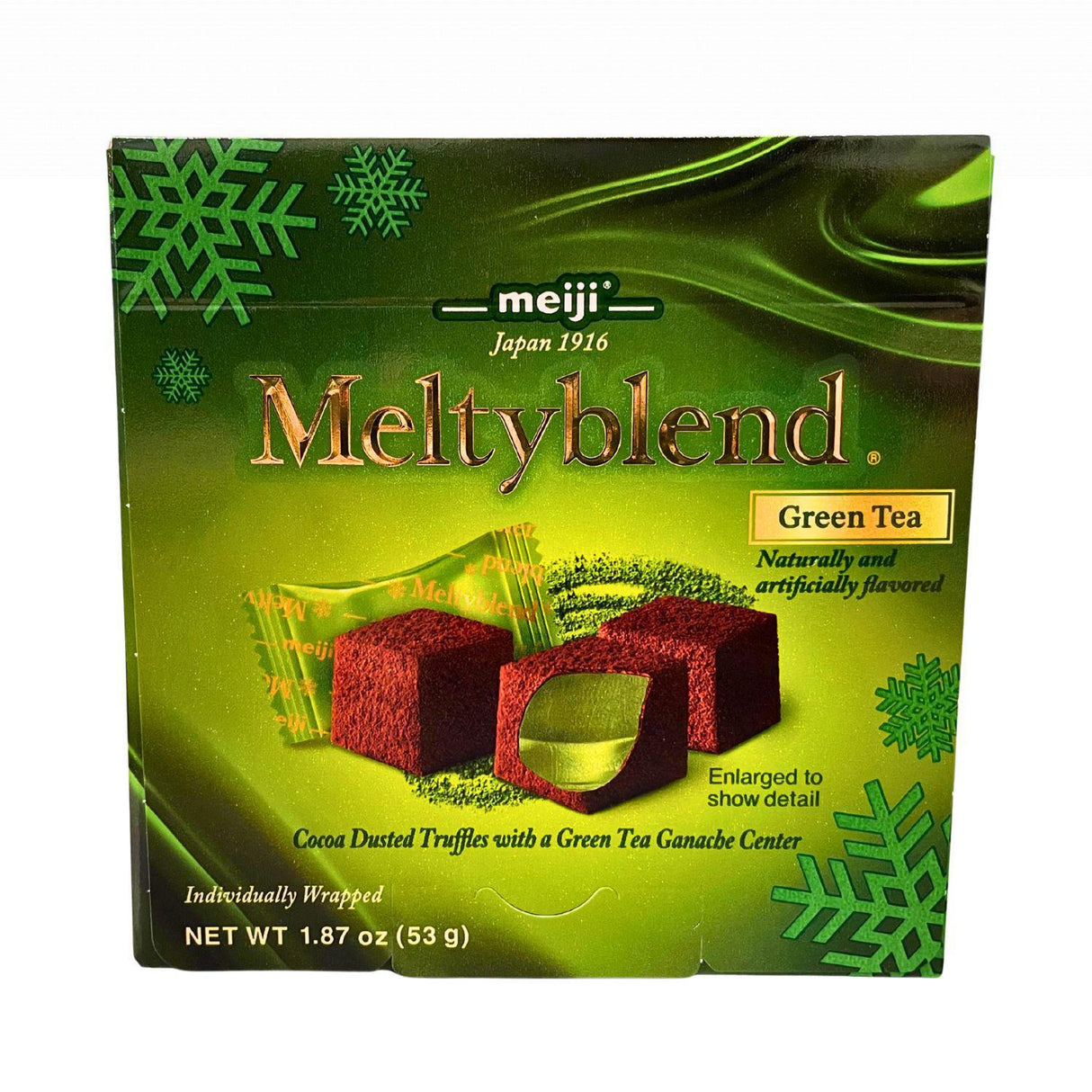 MEIJI MELTYBLEND GREEN TEA CHOCOLATE 1.87OZ/53G