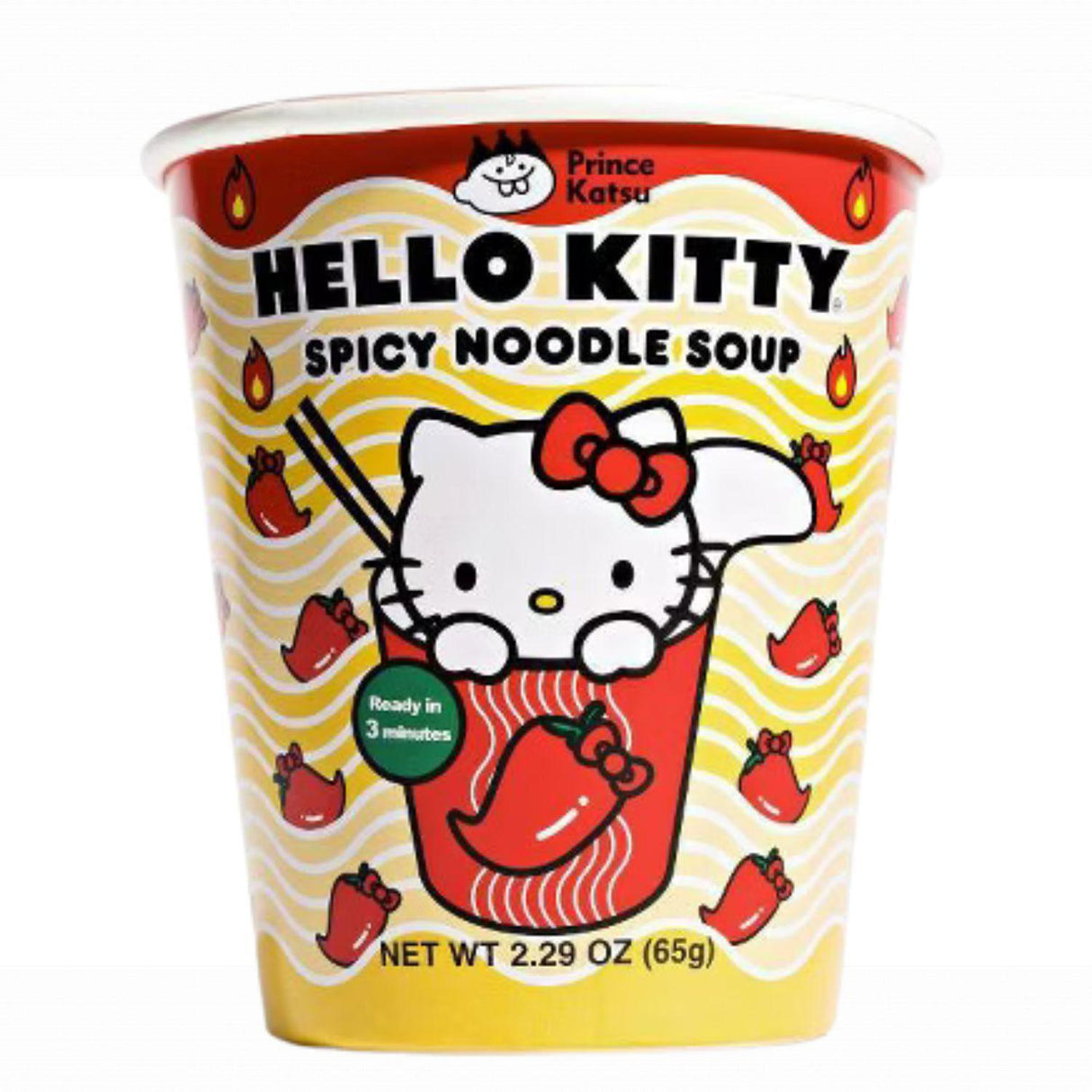 HELLO KITTY SPICY NOODLE SOUP 2.29OZ/65G