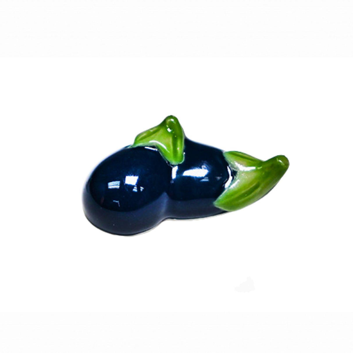 2"L CHOPSTICK REST EGGPLANT