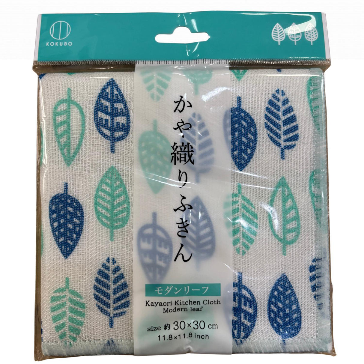 KAYAORI KITCHEN CLOTH MODERN LEAF