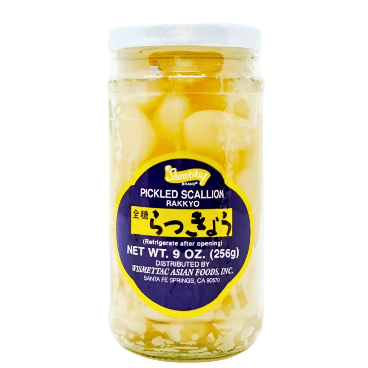SHIRAKIKU RAKKYO PICKLED SCALLION 9OZ/256G - GOHAN Market