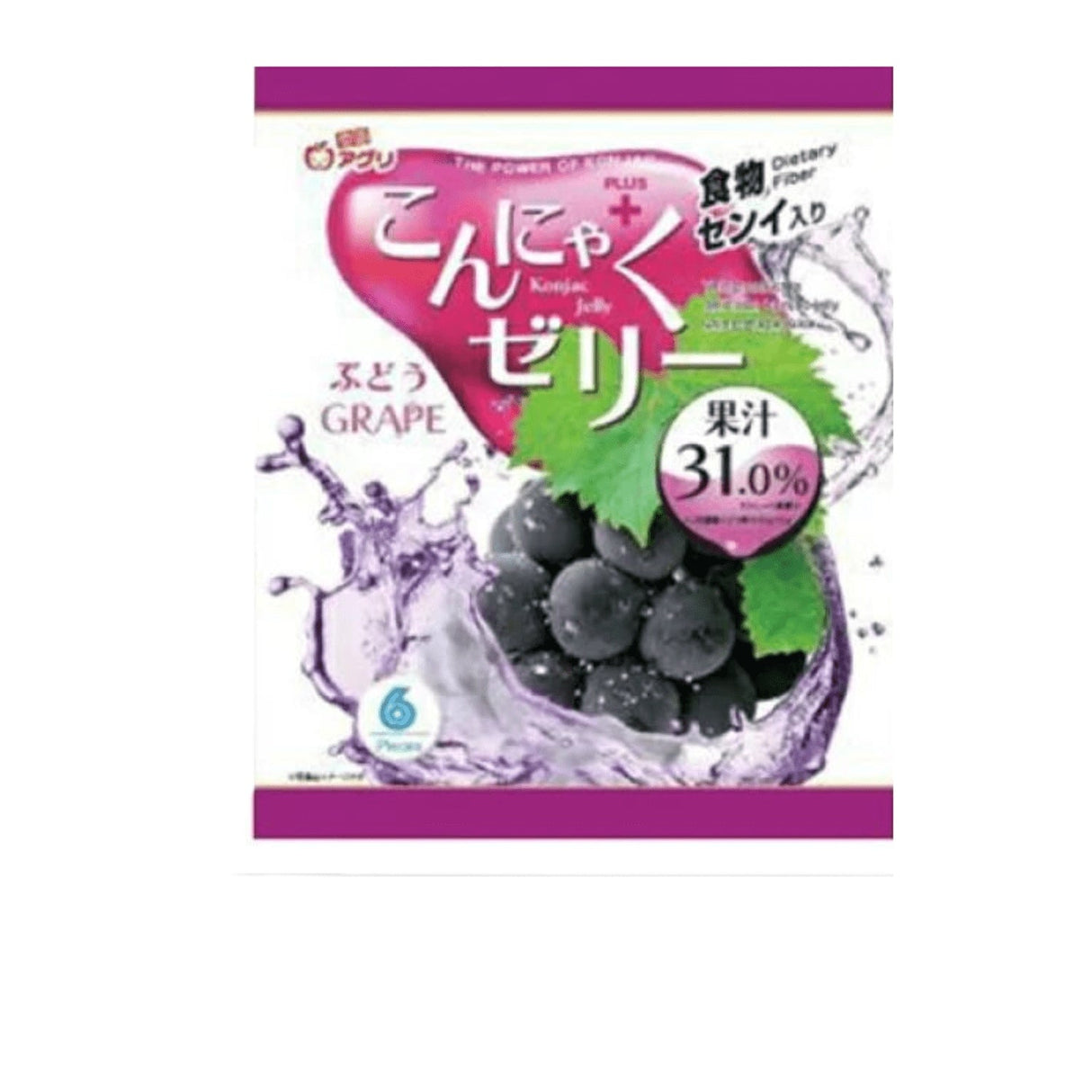 KONNYAKU JELLY GRAPE 96G