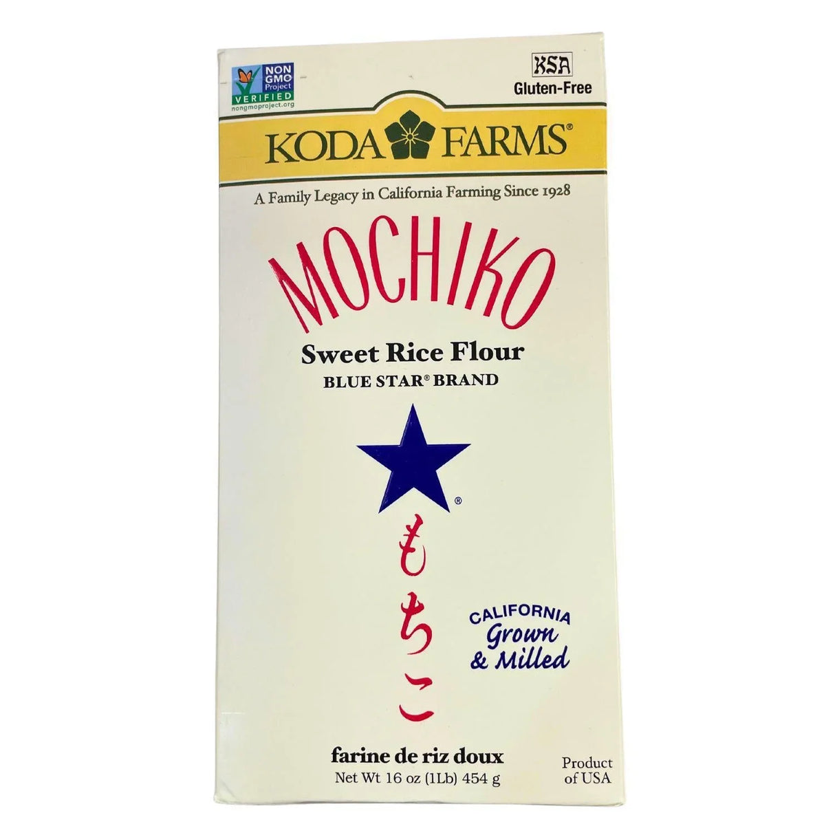 KODA FARMS MOCHIKO SWEET RICE FLOUR 16OZ/454G - GOHAN Market