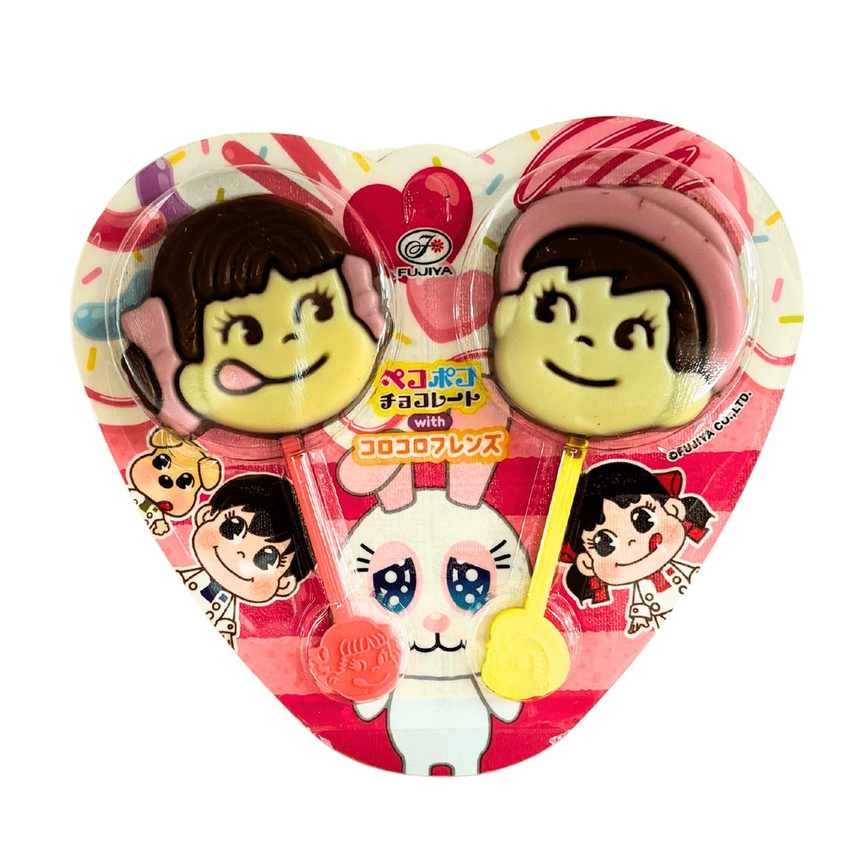FUJIYA PEKO POKO CHOCO 2P NEW