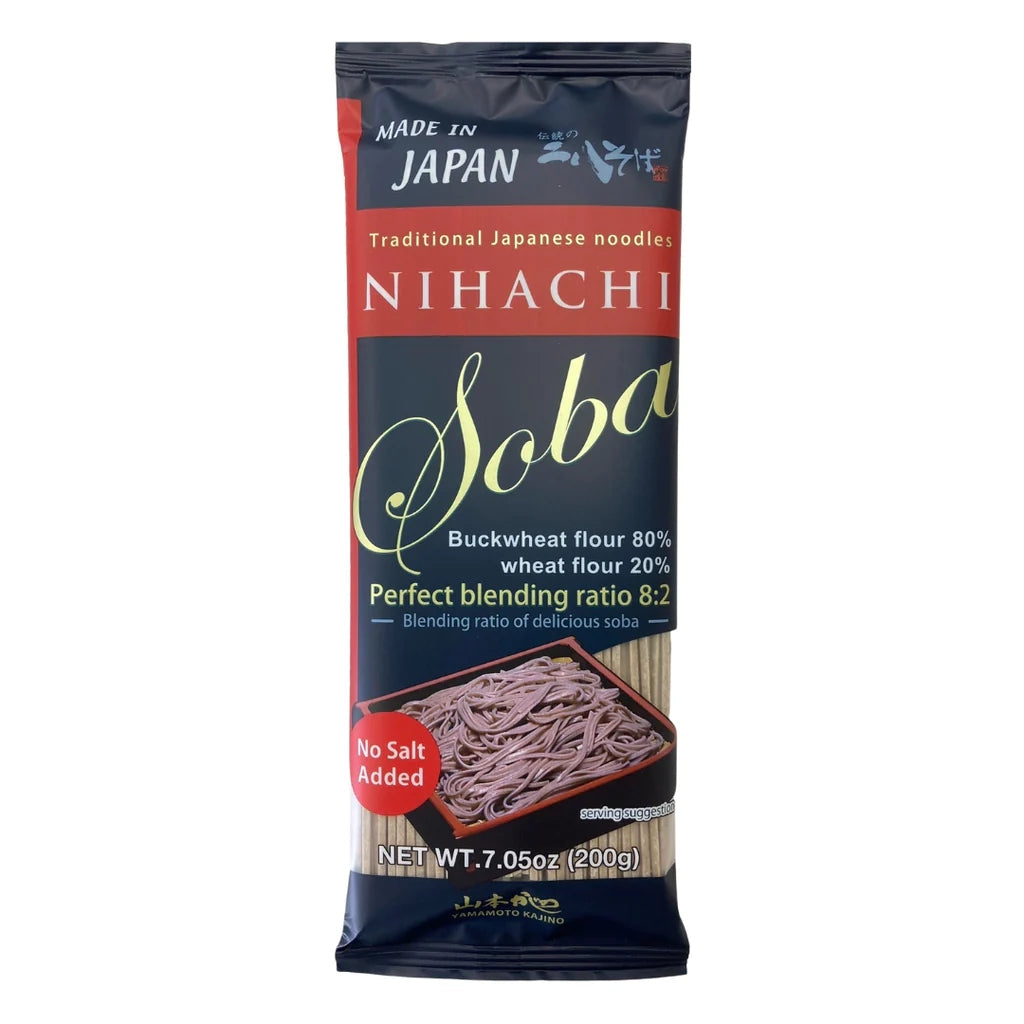 KAJINO NIHACHI 80% SOBA 7.05OZ EXPIRING ON 6/30/2024