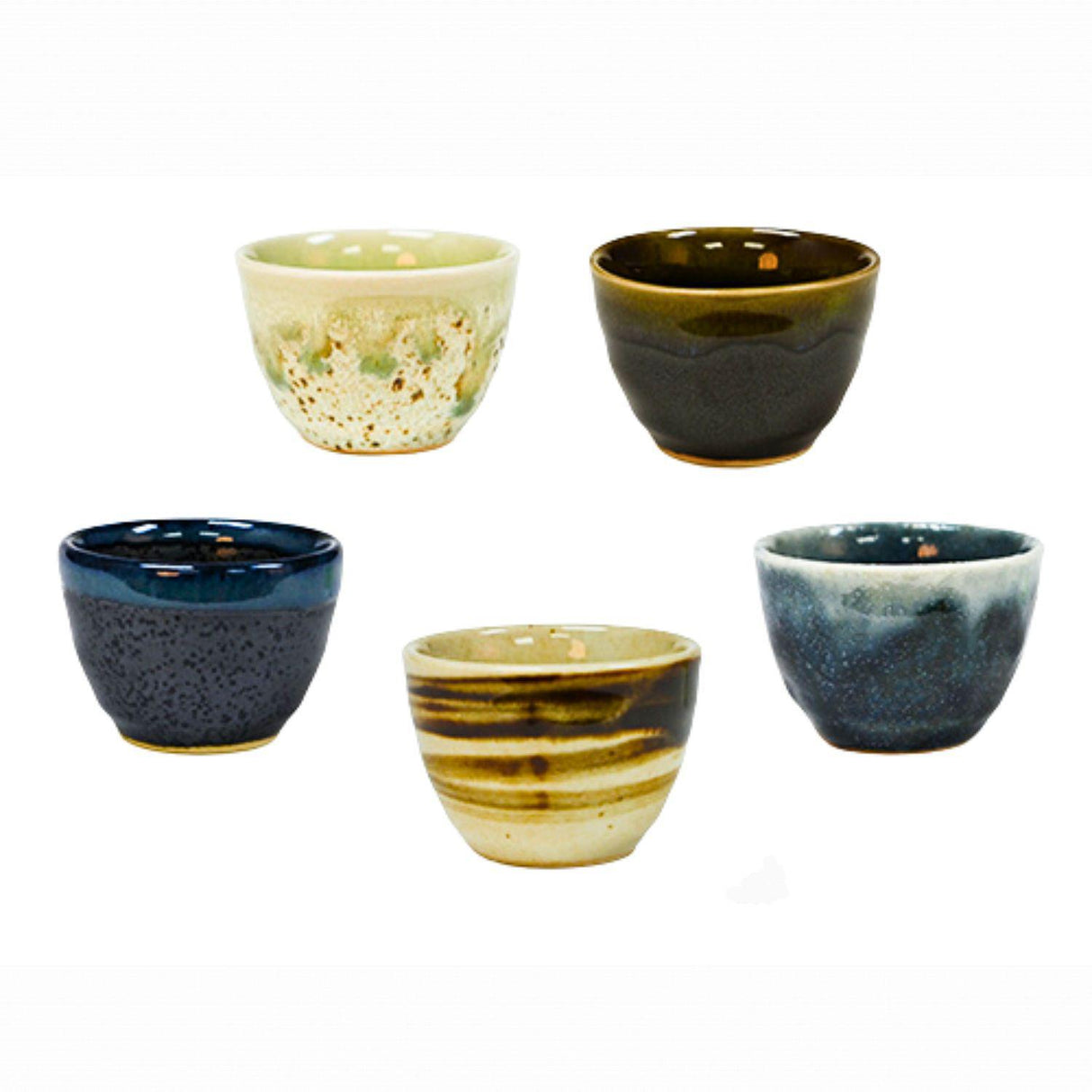 1.5"H ASSTD SAKE CUP - 2OZ