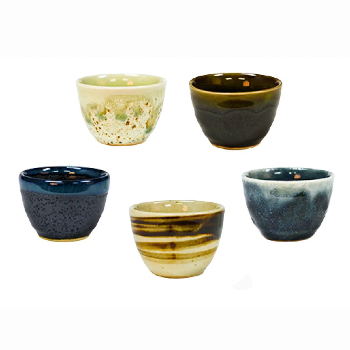 1.5"H ASSTD SAKE CUP - 2OZ