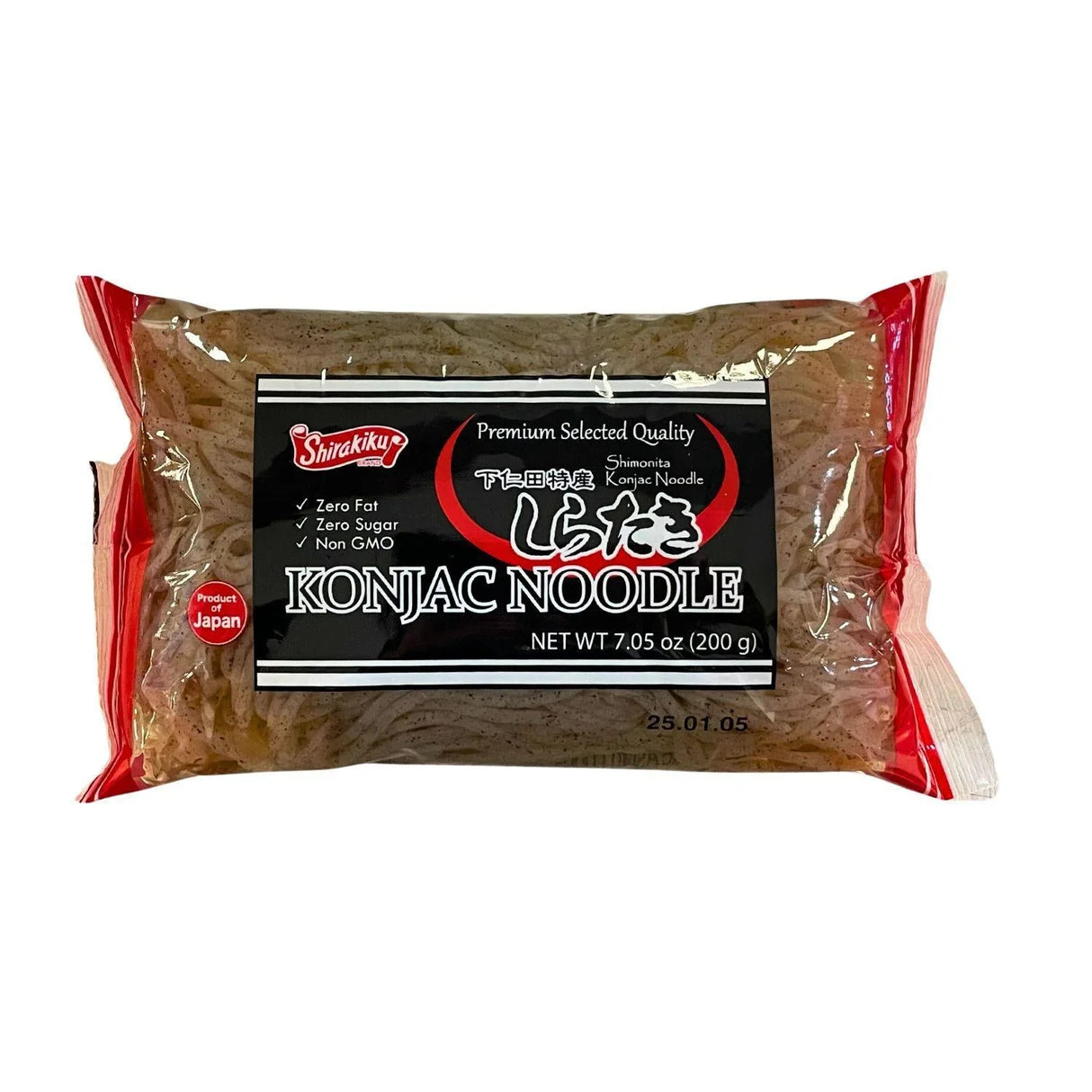 SHIRATAKI SHIMONITA BLACK 7.05OZ/200G - GOHAN Market
