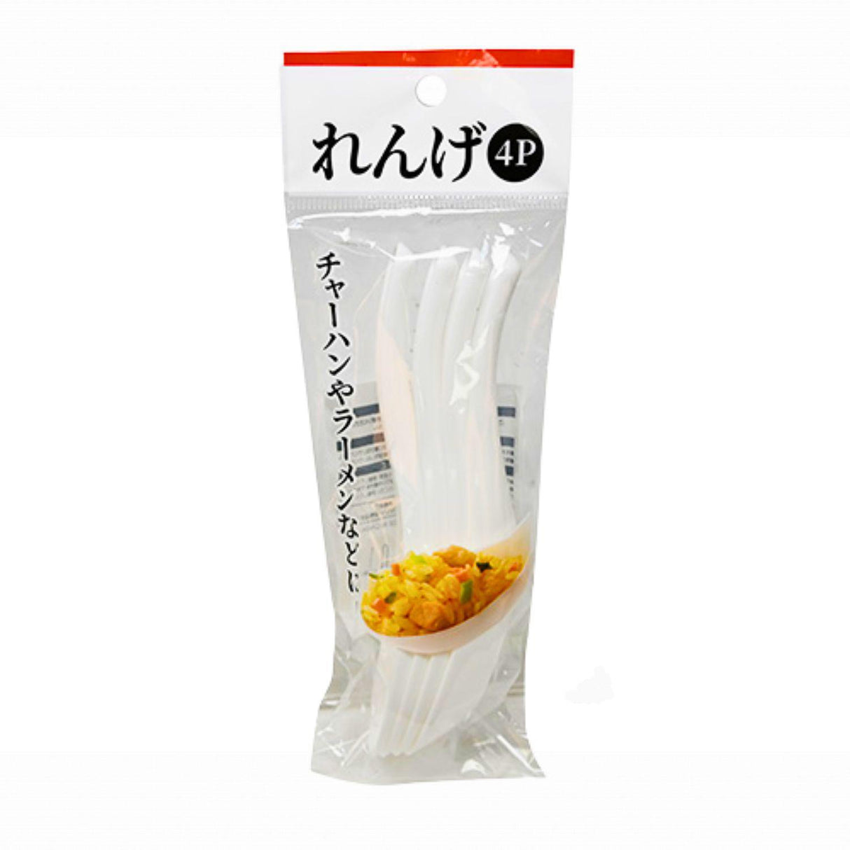 6"L 4PC PLASTIC SPOON SET