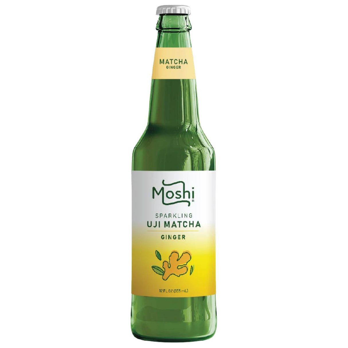 MOSHI UJI MATCHA GINGER SPARKLING 12FLOZ/355ML