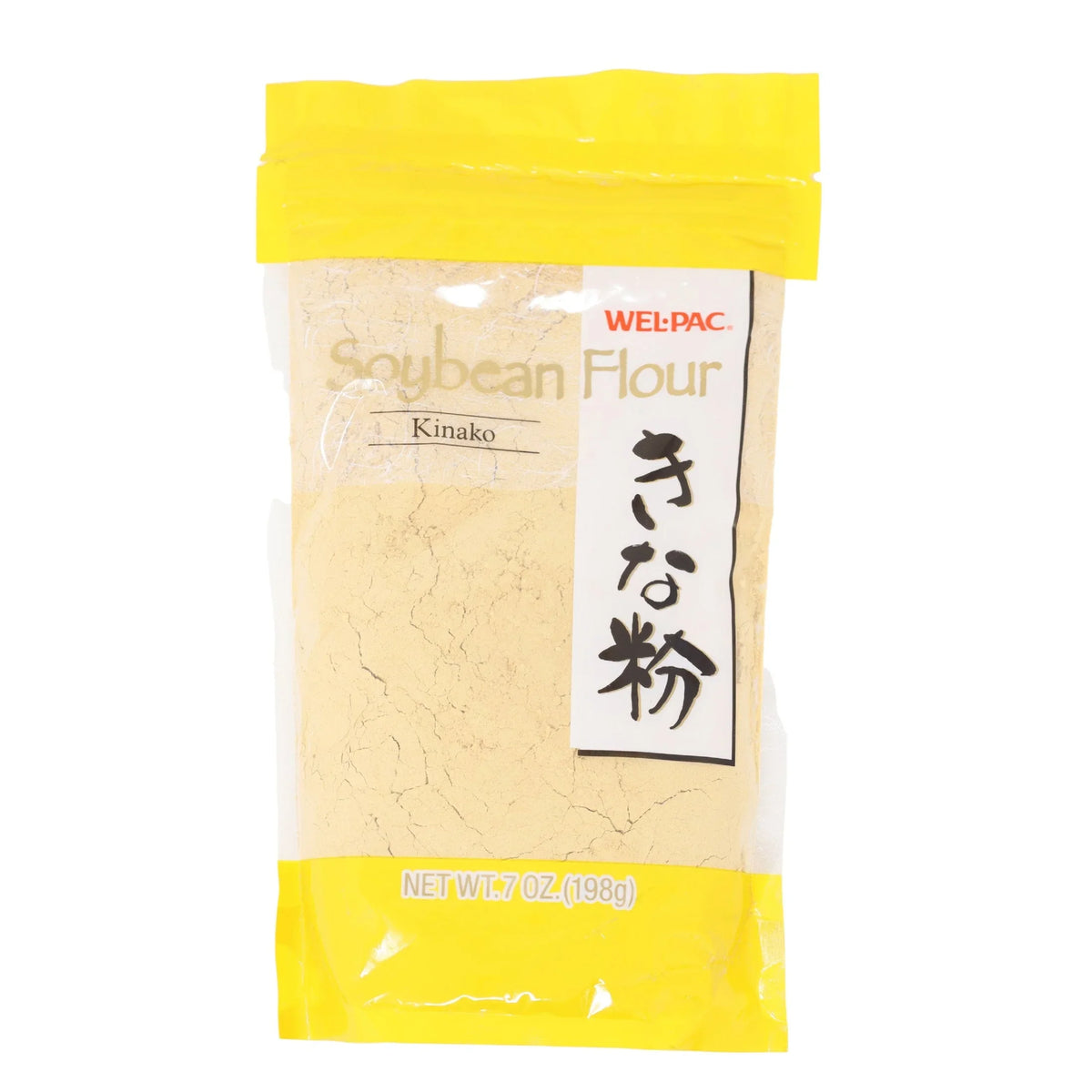 WEL-PAC Kinako Soybean Flour – 7 Oz (198g) Roasted Soy Powder