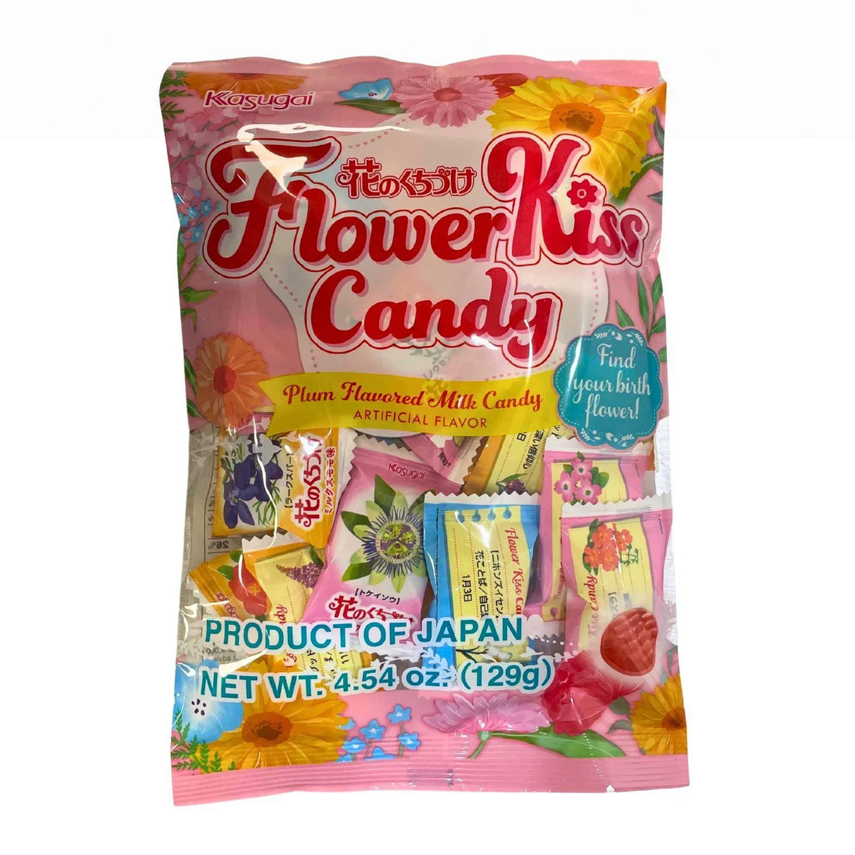 KASUGAI HANA NO KUCHIZUKE CANDY 5.1OZ - GOHAN Market