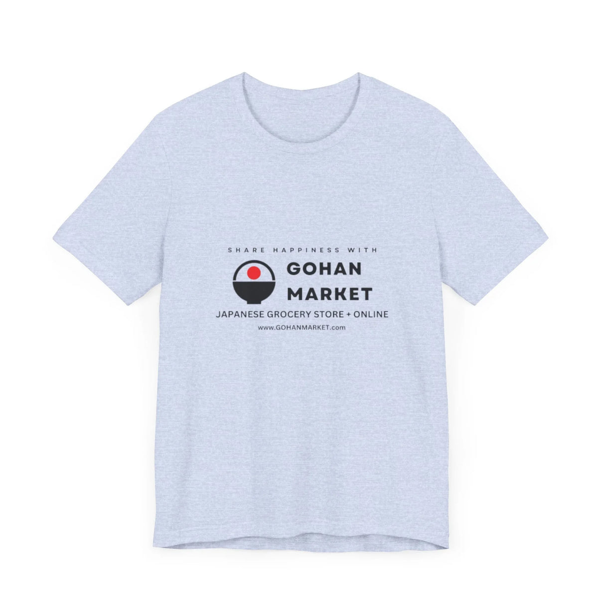 GOHAN MARKET Unisex Jersey Short Sleeve Tee
