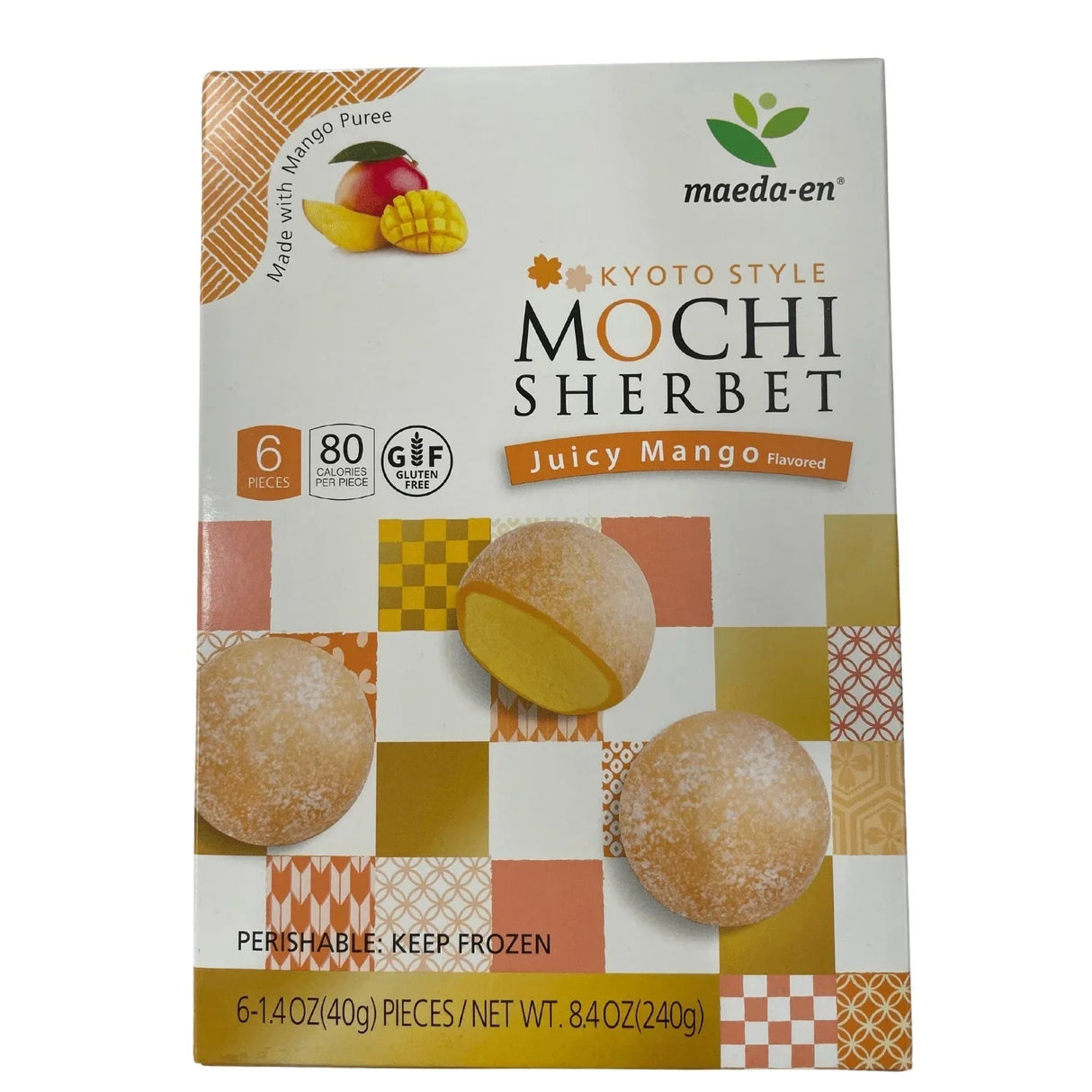 MAEDA MOCHI ICE JUICY MANGO - GOHAN Market