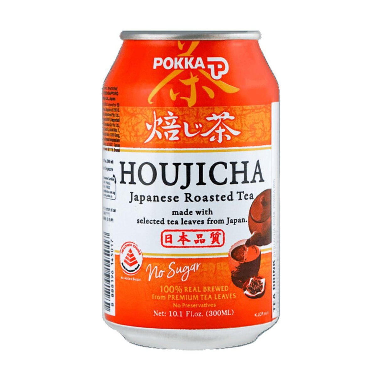 POKKA TEA HOJICHA CAN 10.1FL OZ/300ML