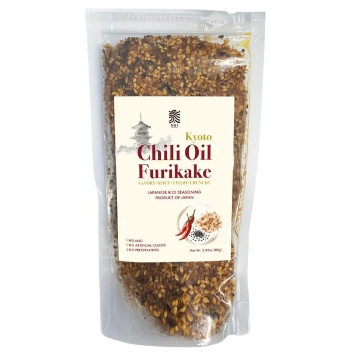 SUI KYOTO CHILI OIL FURIKAKE 2.82OZ / 80G
