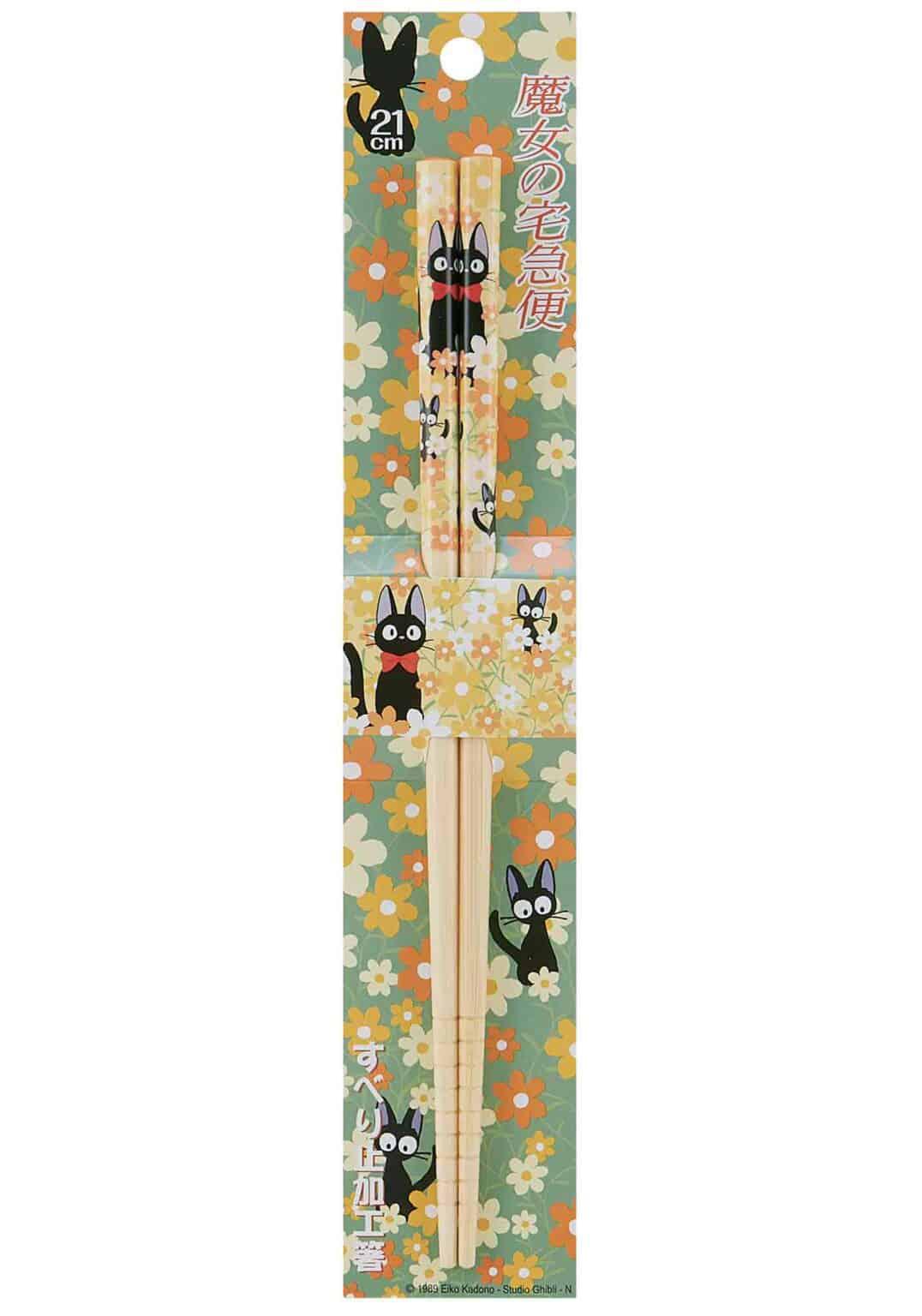 KIKI™S DELIVERY SERVICE BAMBOO CHOPSTICKS FLOWERS