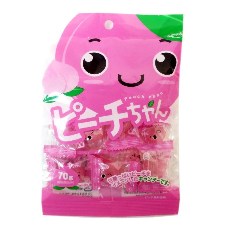 KAWAGUCHI PEACH CHAN CANDY 70G/2.4OZ