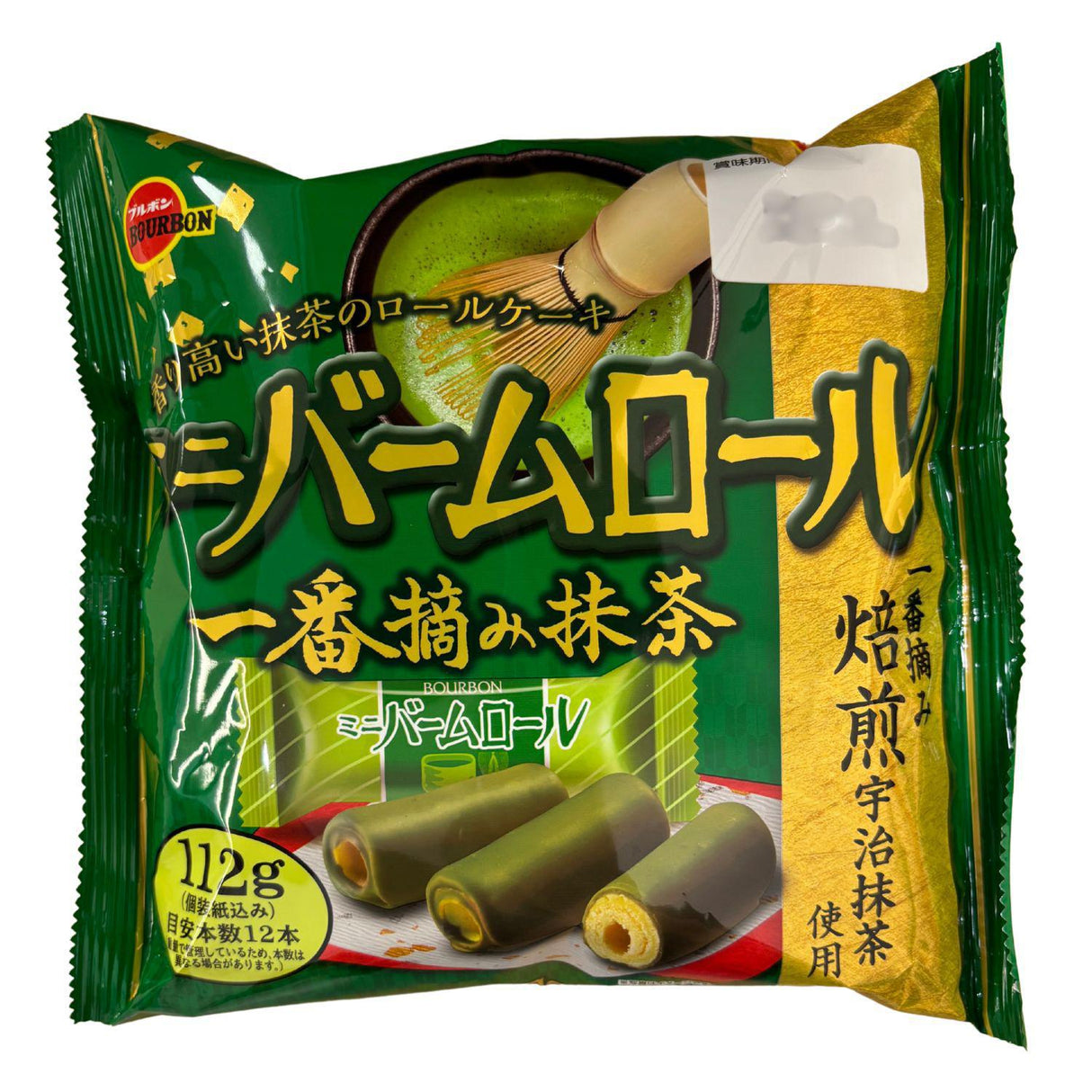 BBN MINI BAUM ROLL MATCHA 3.77OZ/107G