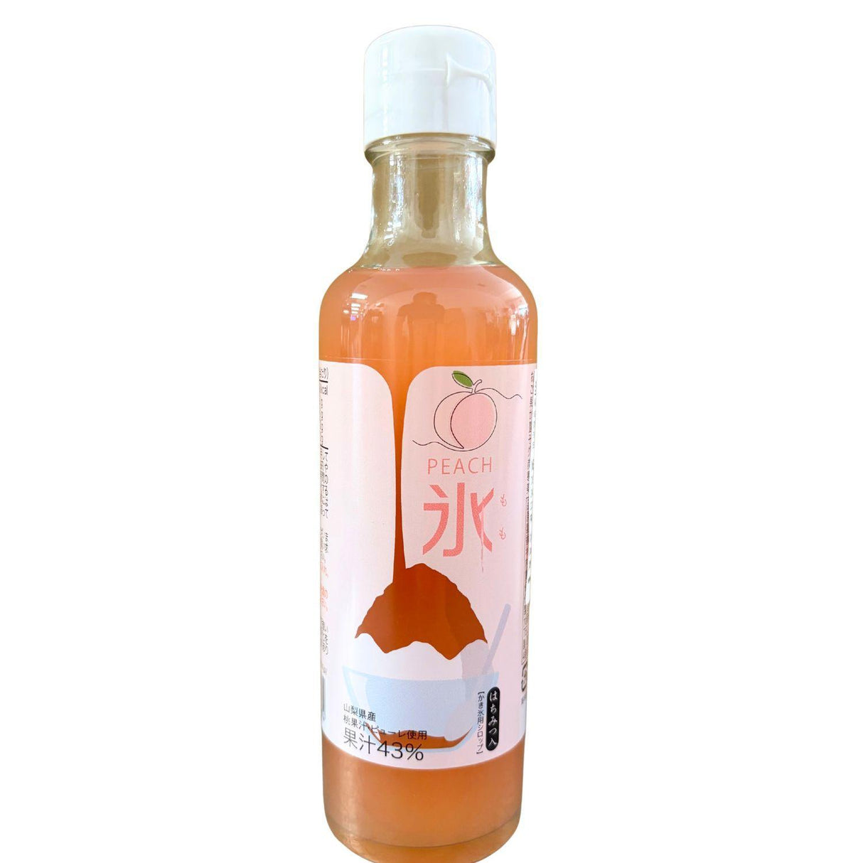 NAKAMURA KAKIGORI SYRUP PEACH 6.6FLOZ/200ML