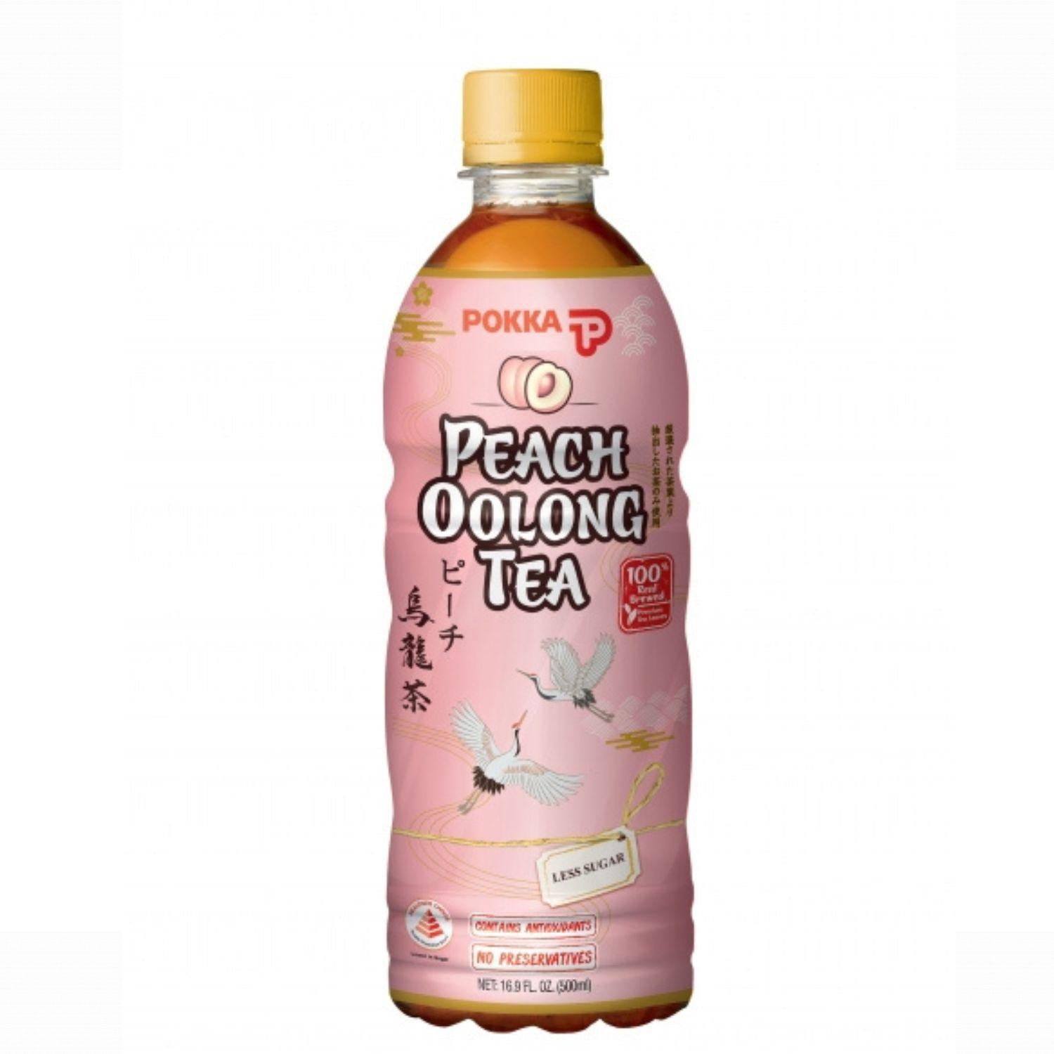 POKKA PEACH OOLONG TEA PET 500ML
