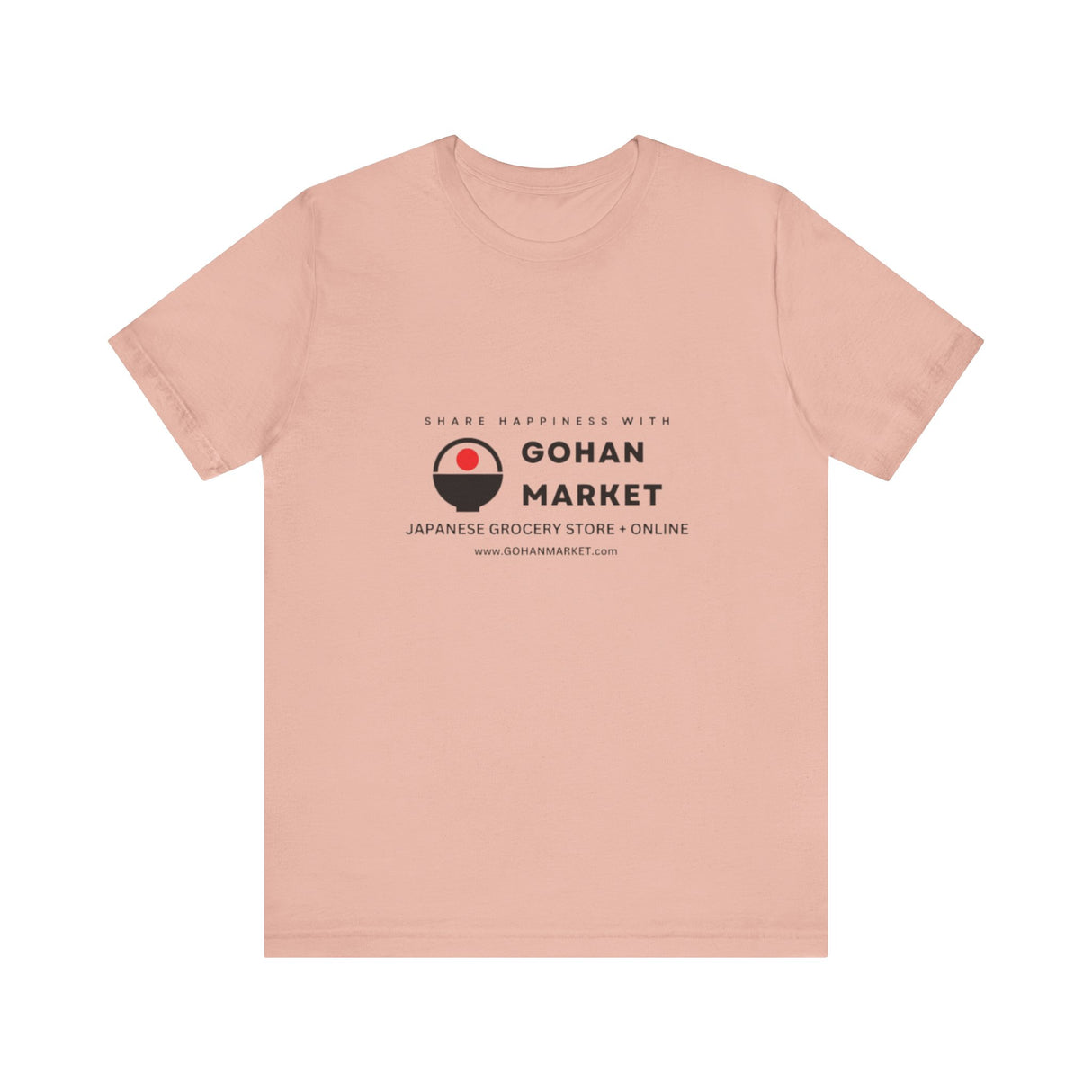 GOHAN MARKET Unisex Jersey Short Sleeve Tee