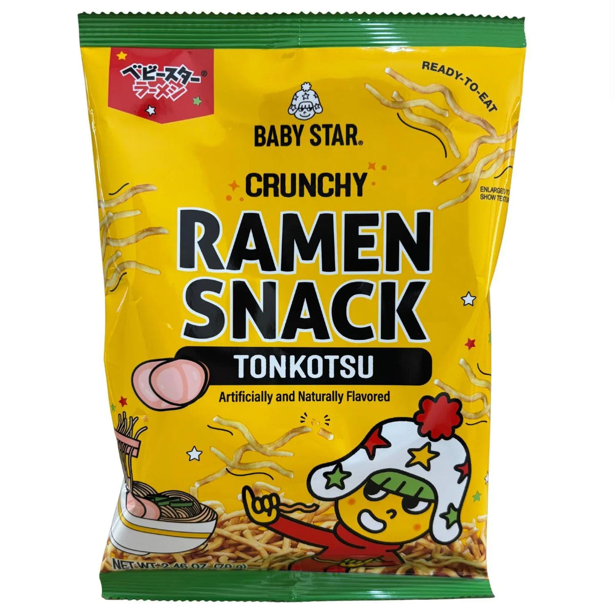 BABY STAR TINY TONKOTSU 2.46OZ/70G - GOHAN Market