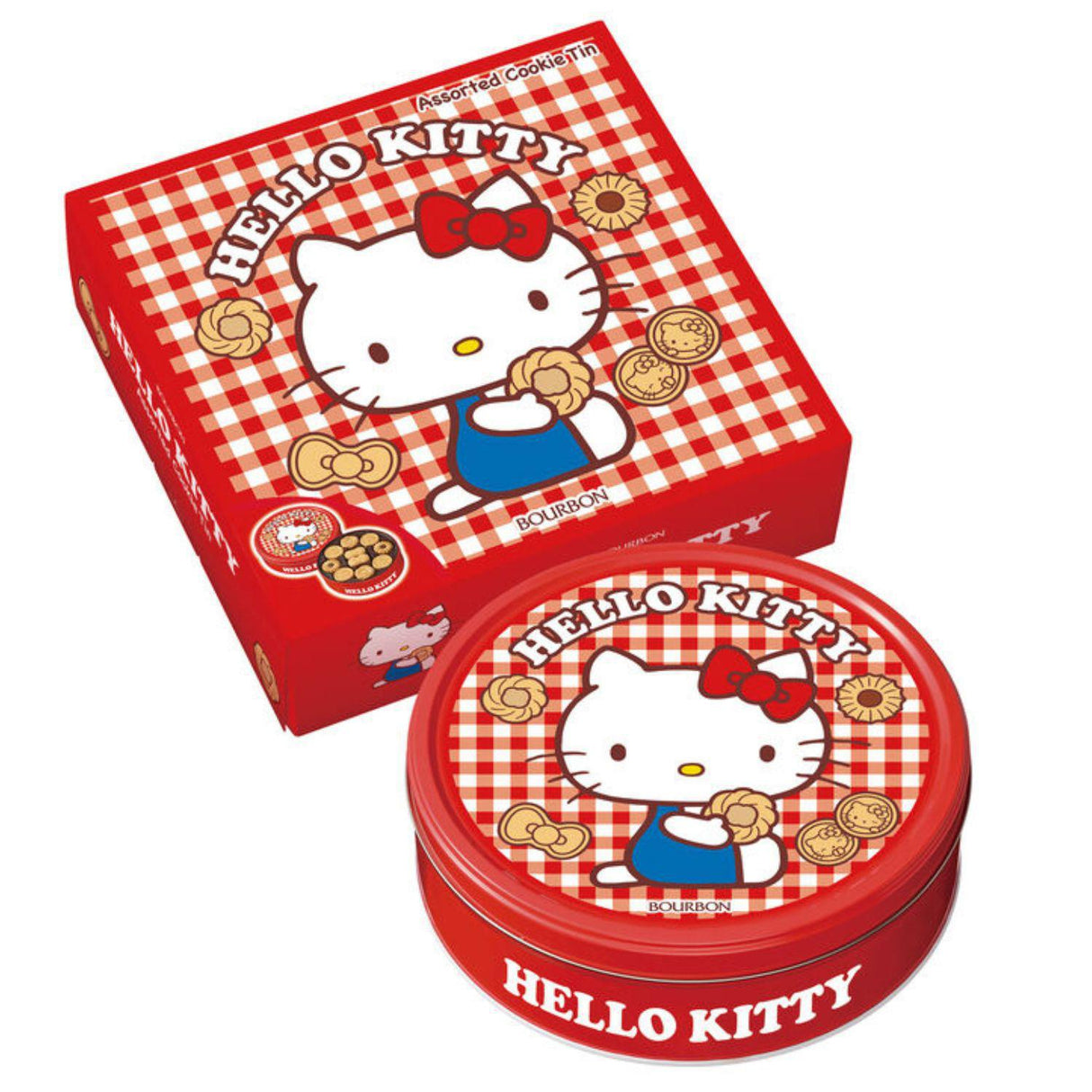 BOURBON HELLO KITTY TIN