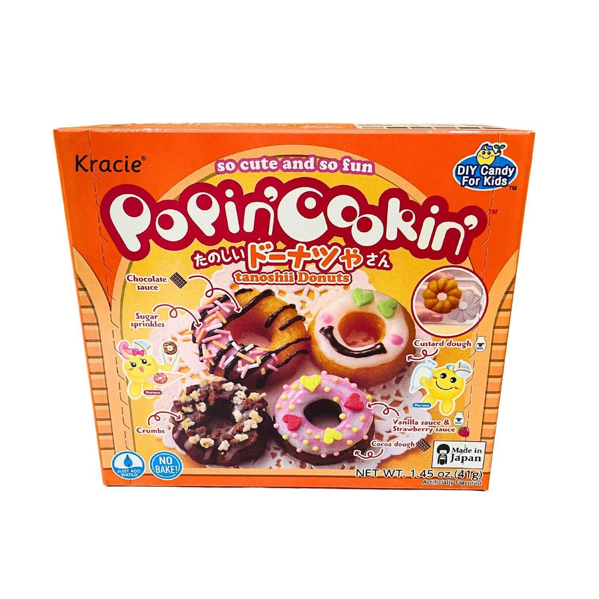 KRACIE POPIN' COOKIN DONUT 1.45OZ/41G - GOHAN Market