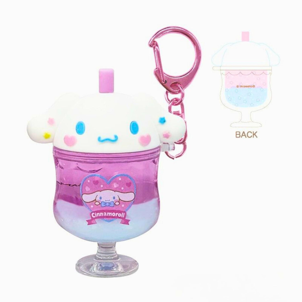 CINAMONROLL COLORFUL SODA KEYCHAIN