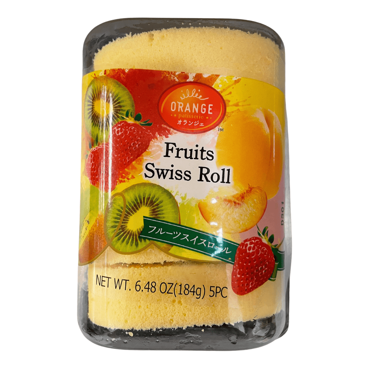 ORANGE FRUIT SWISS ROLL