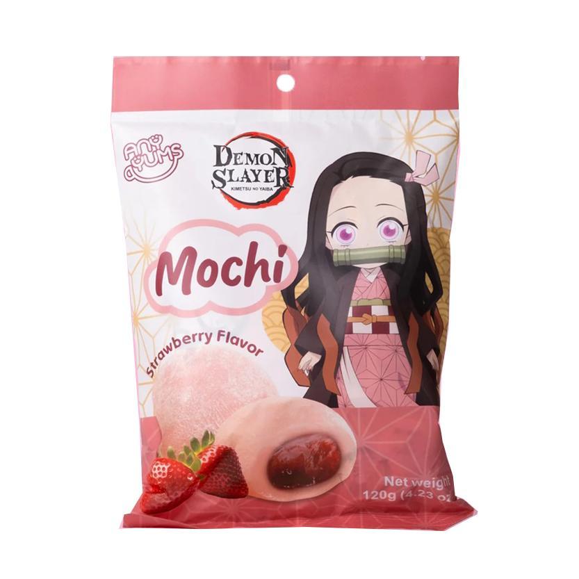 ANYYUMS DEMON SLAYER KIMETSU NO YAIBA MOCHI STRAWBERRY FLAVOR 4.23 OZ