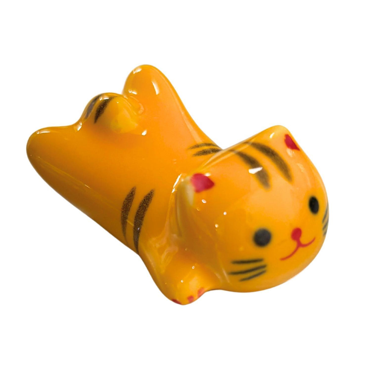 CAT CHOPSTICKS REST 2”L YELLOW