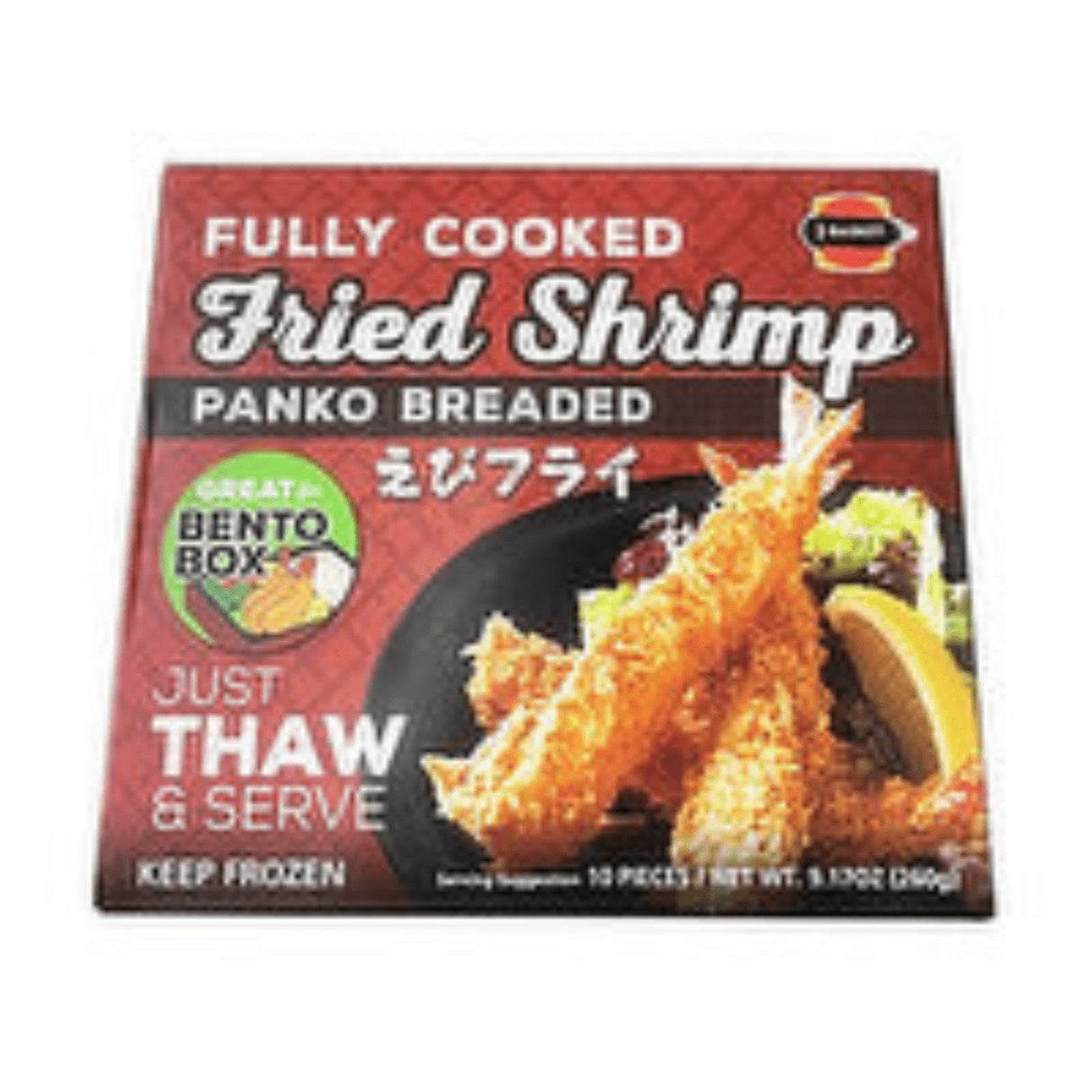 FULLY COOKED FRIED SHRIMP 10P