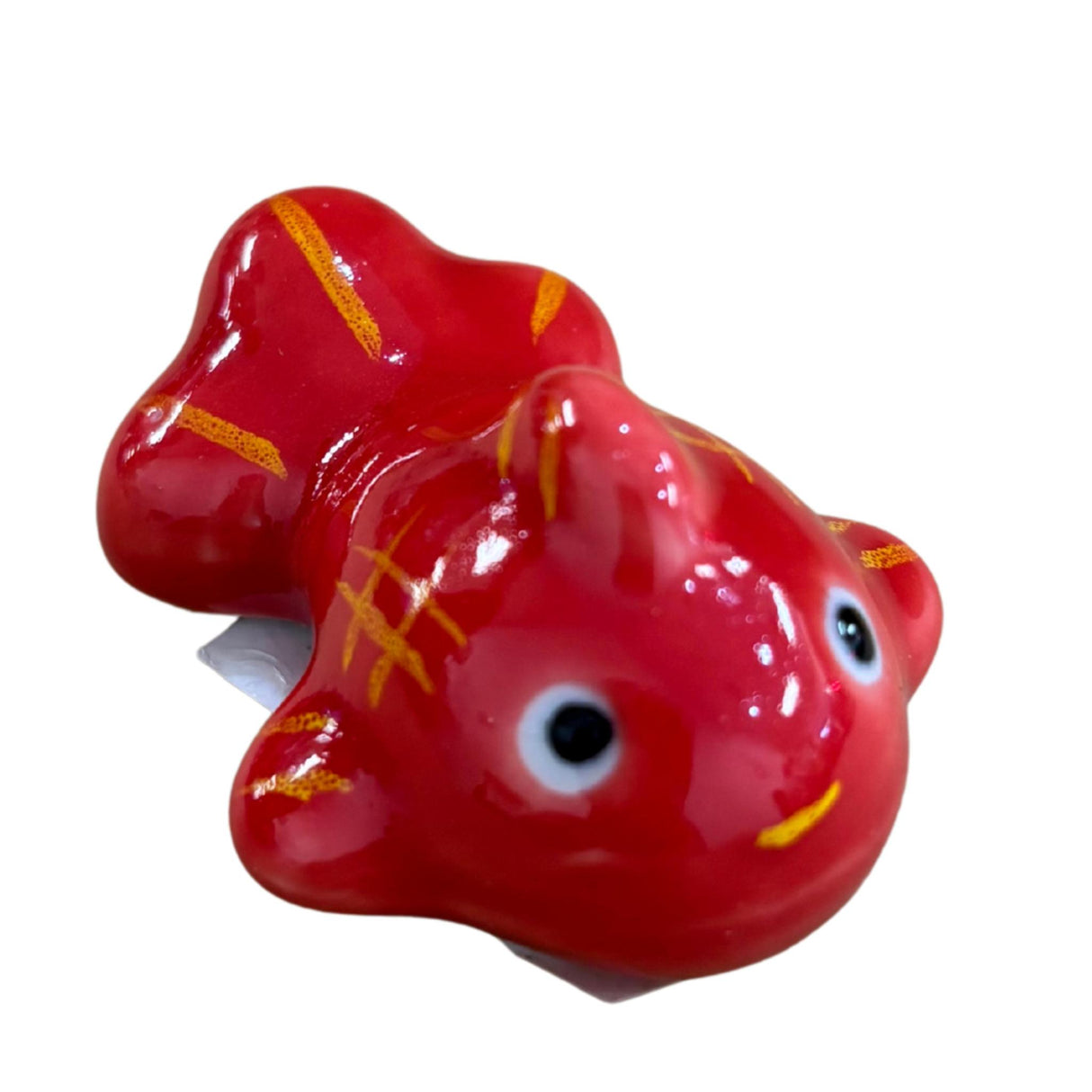 GOLDFISH CHOPSTICKS REST 2”L RED