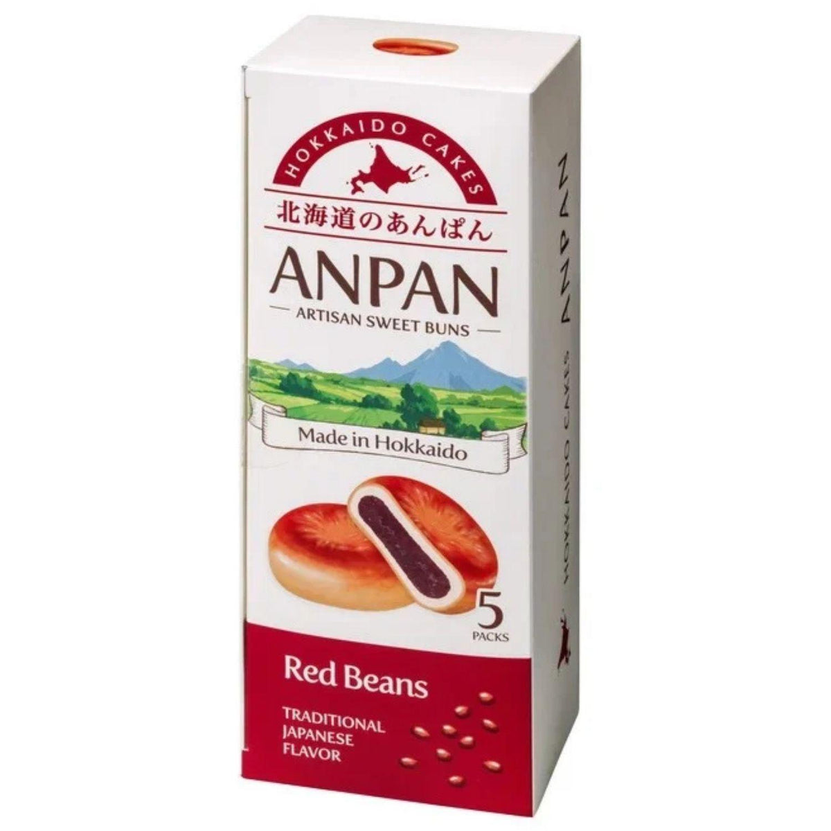 HOKKAIDO ANPAN RED BEANS PACK 5 FLV 12.2OZ / 345G