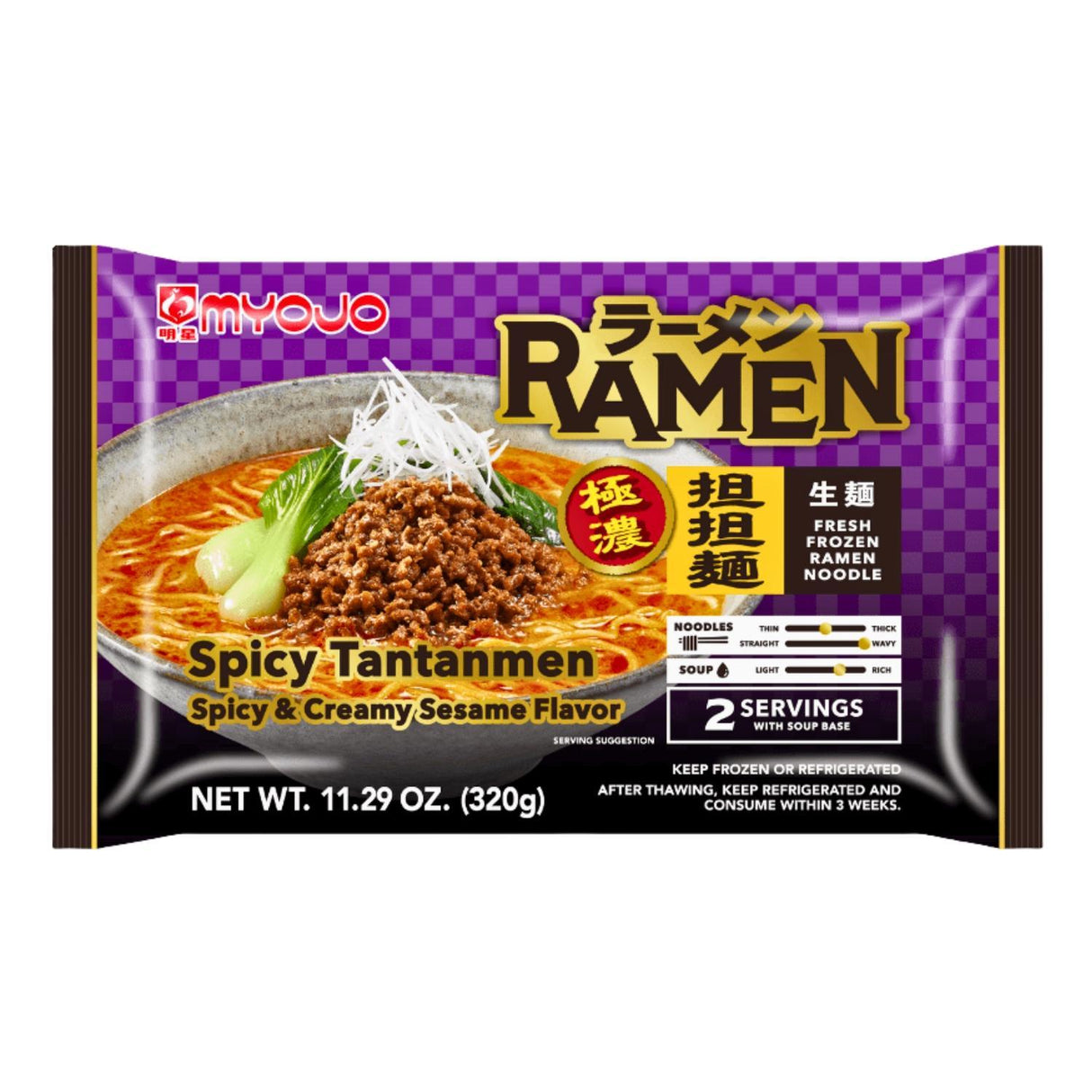 MYOJO PREMIUM SPICY TANTANMEN 11.29OZ/320G